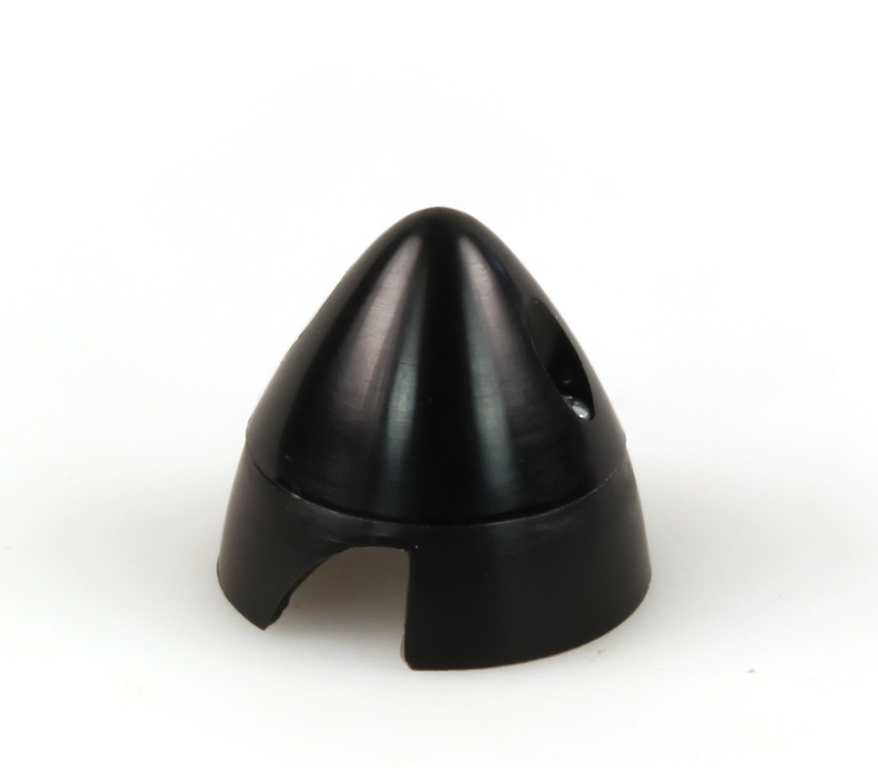 1 1/2in (37mm) Black Nylon Spinner