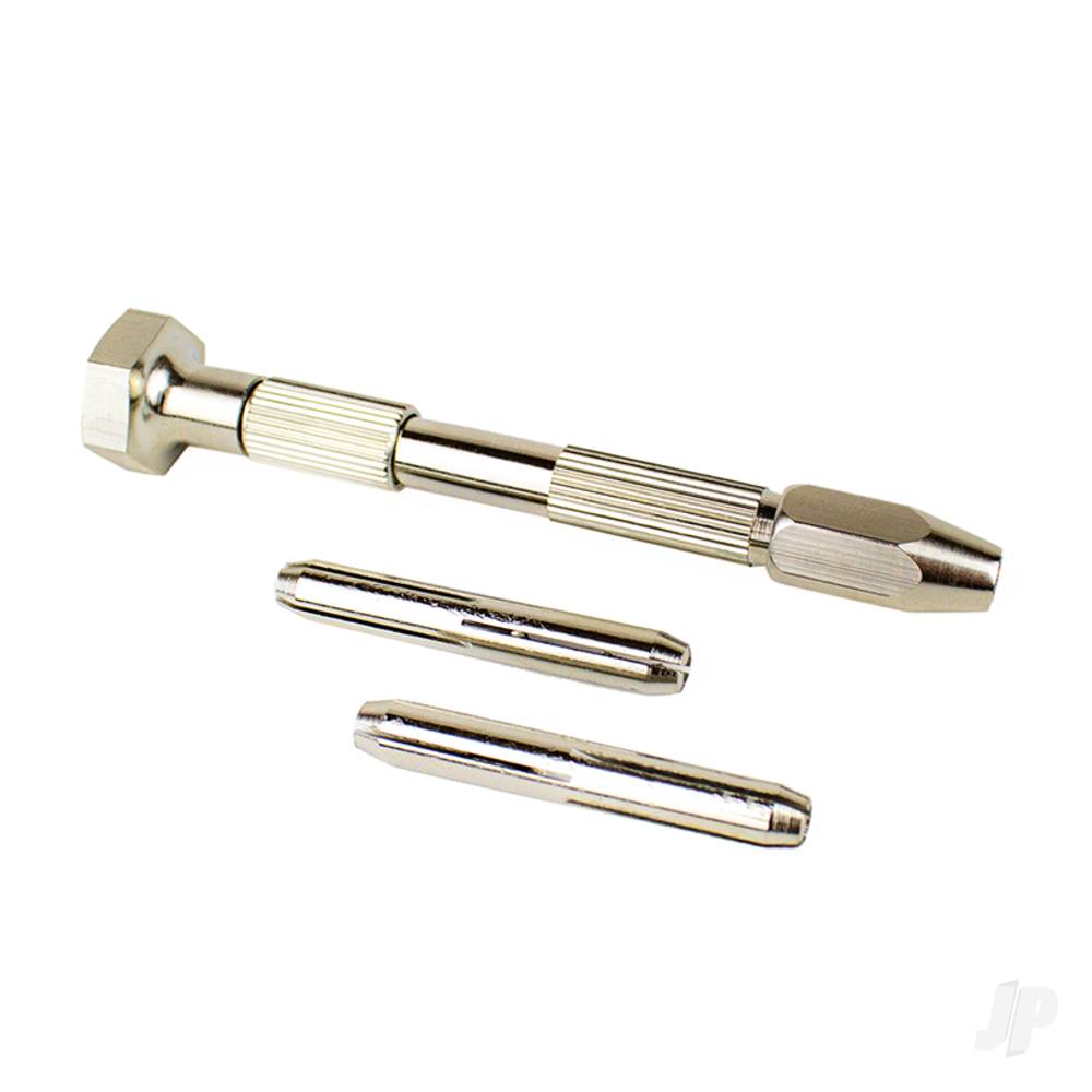 Swivel Head Pin Vise with 4 Chucks (Carded)-3