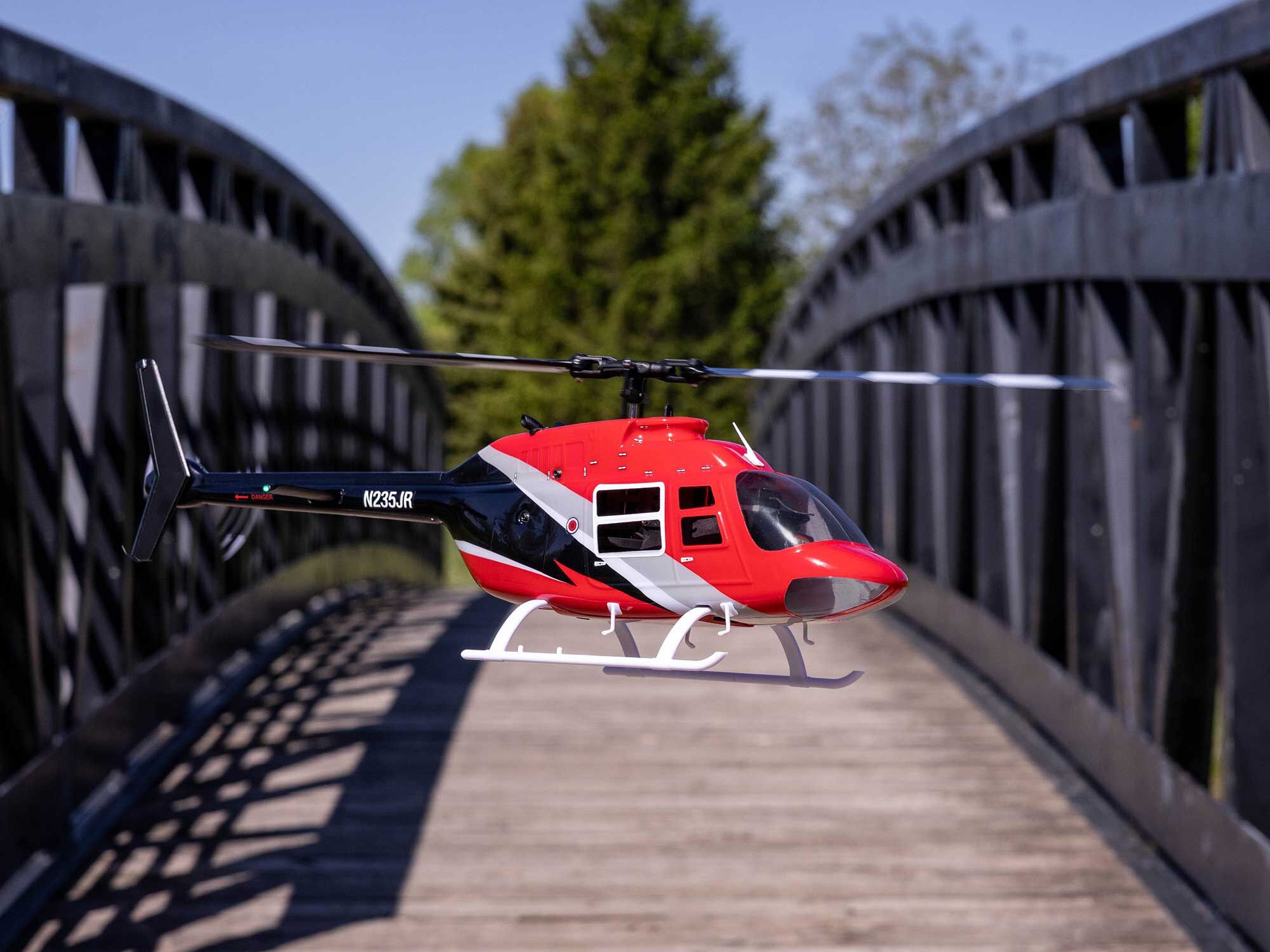 Bell 206 Jet Ranger 235 CP RTF Basic with SAFE-18