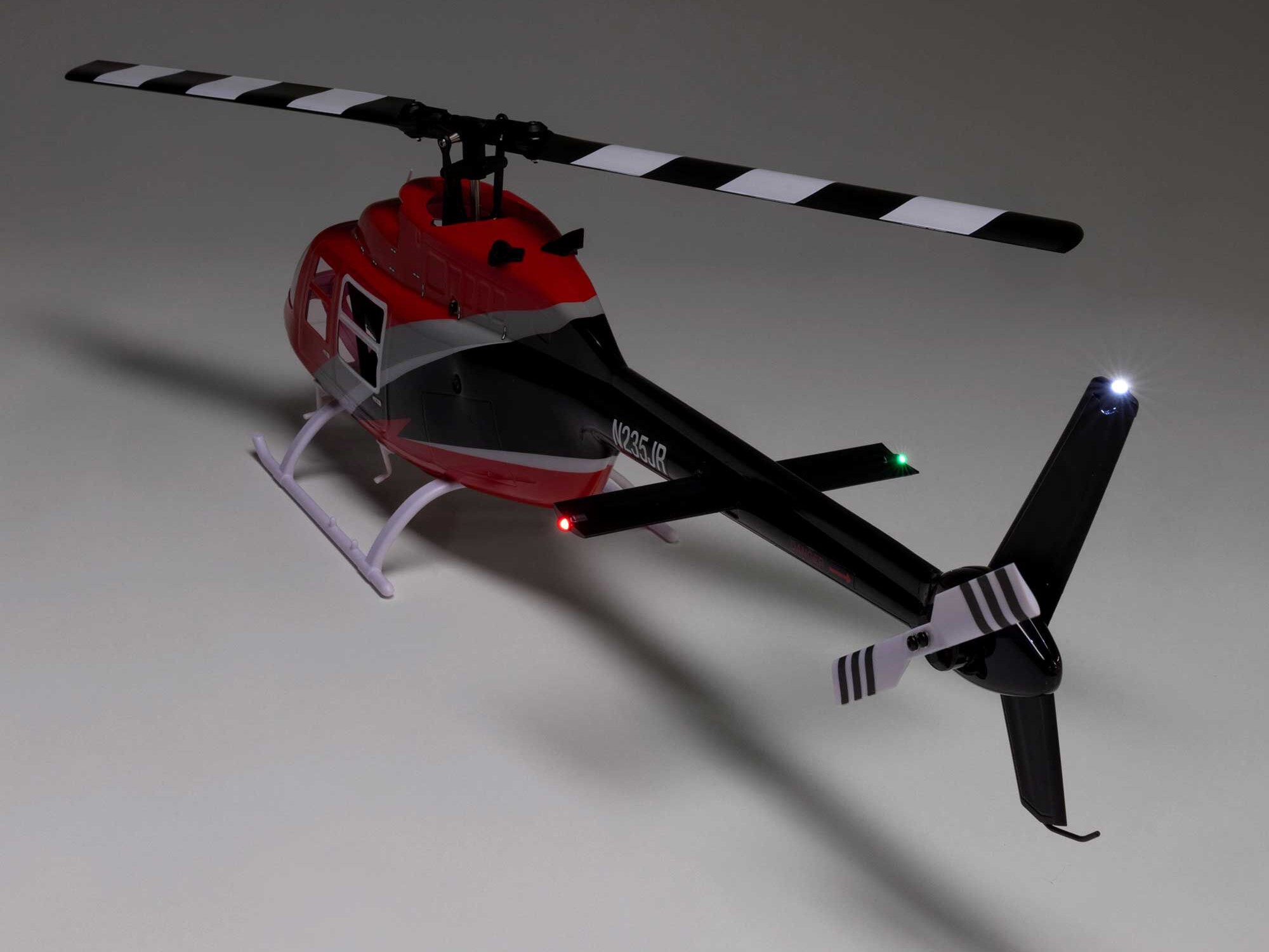 Bell 206 Jet Ranger 235 CP BNF Basic with AS3X and SAFE-14