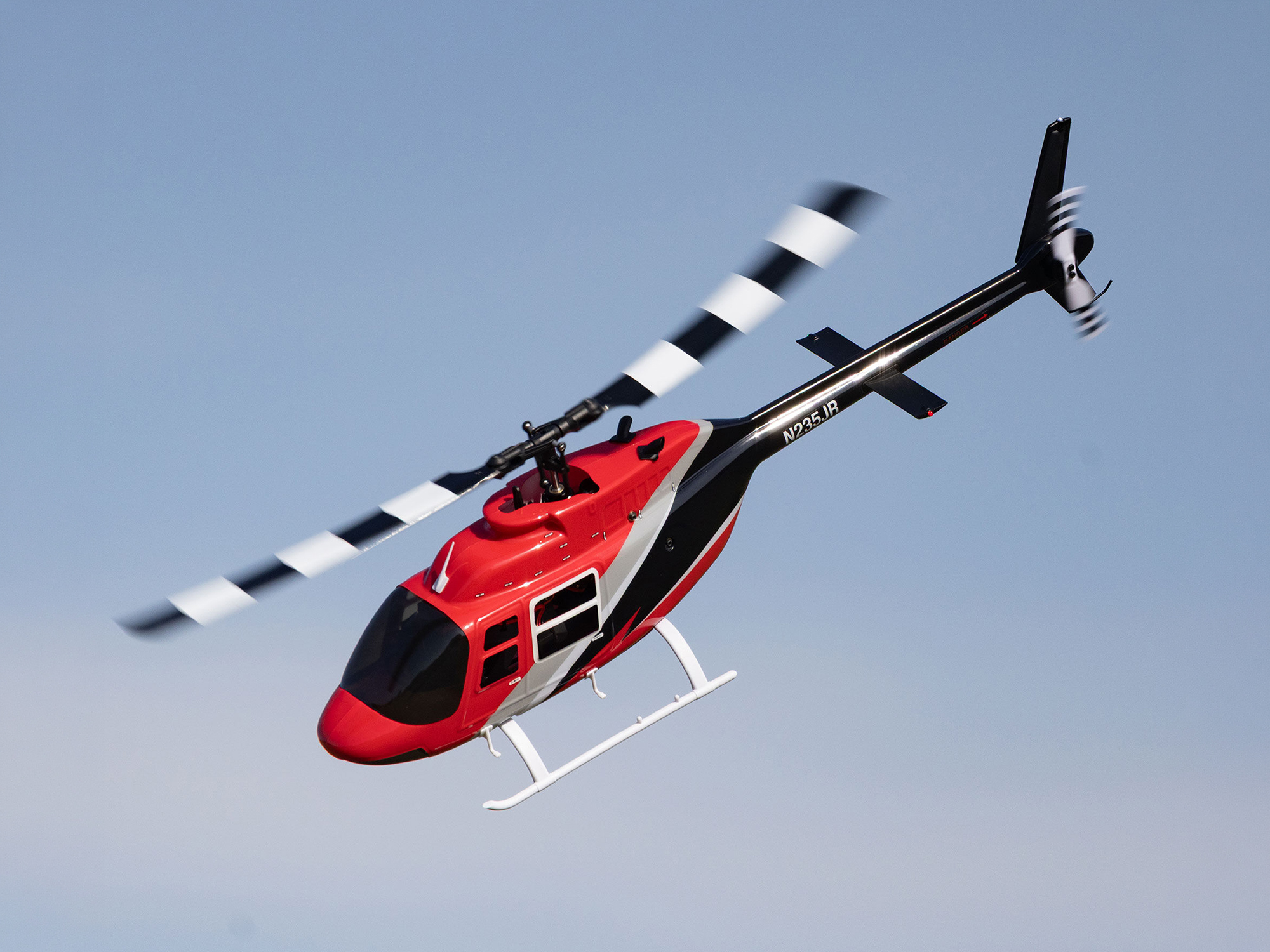 Bell 206 Jet Ranger 235 CP BNF Basic with AS3X and SAFE-19