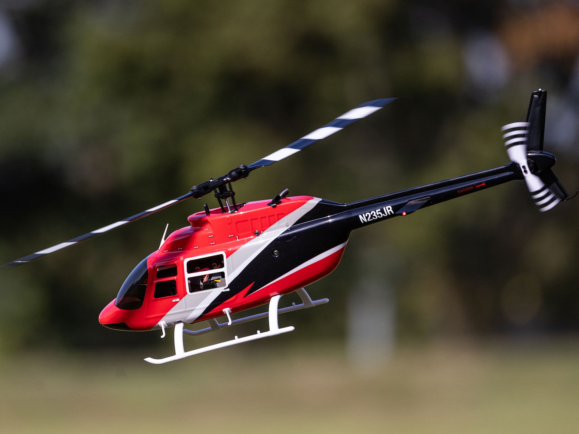 Bell 206 Jet Ranger 235 CP BNF Basic with AS3X and SAFE-21