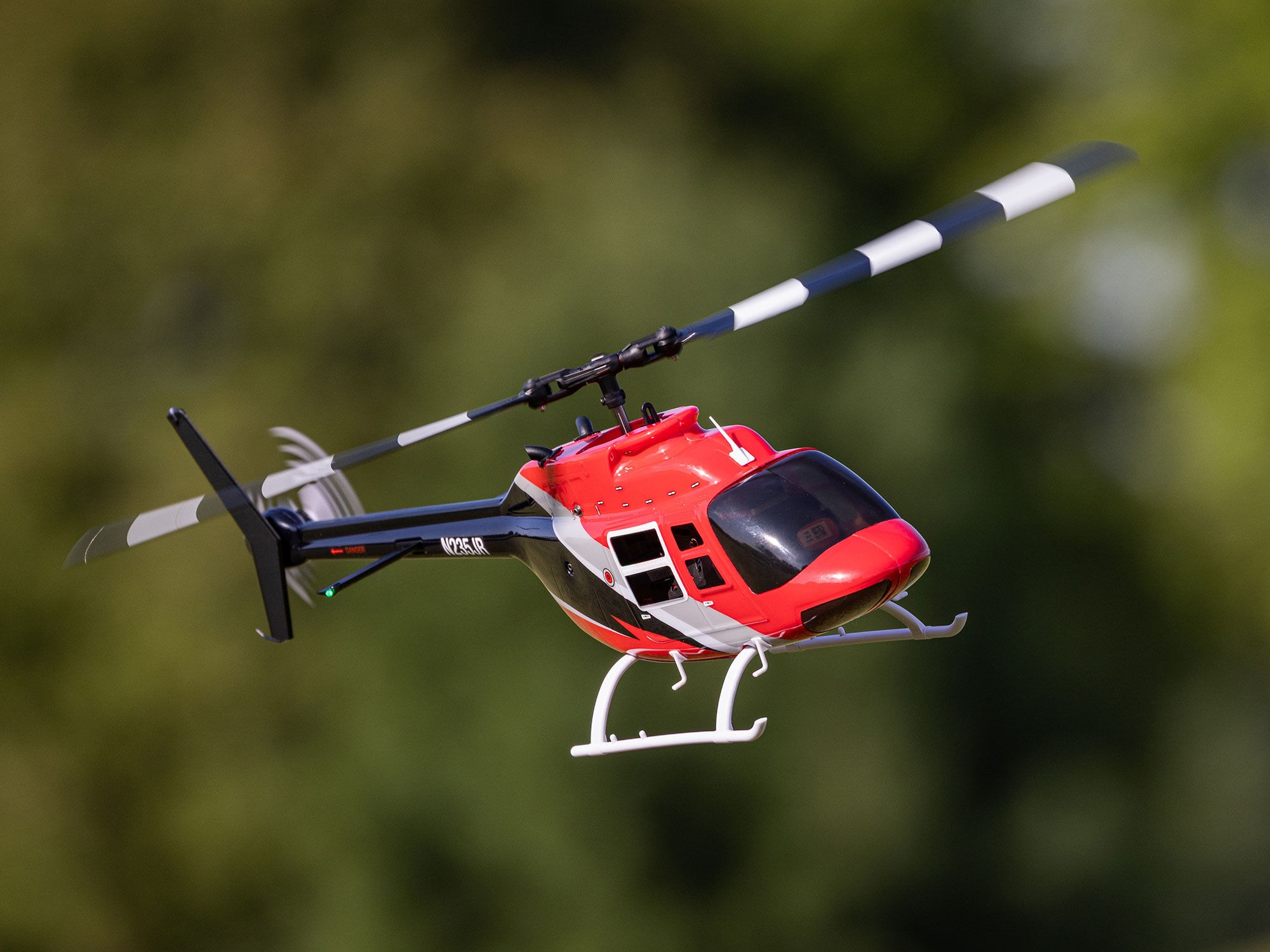 Bell 206 Jet Ranger 235 CP BNF Basic with AS3X and SAFE-24