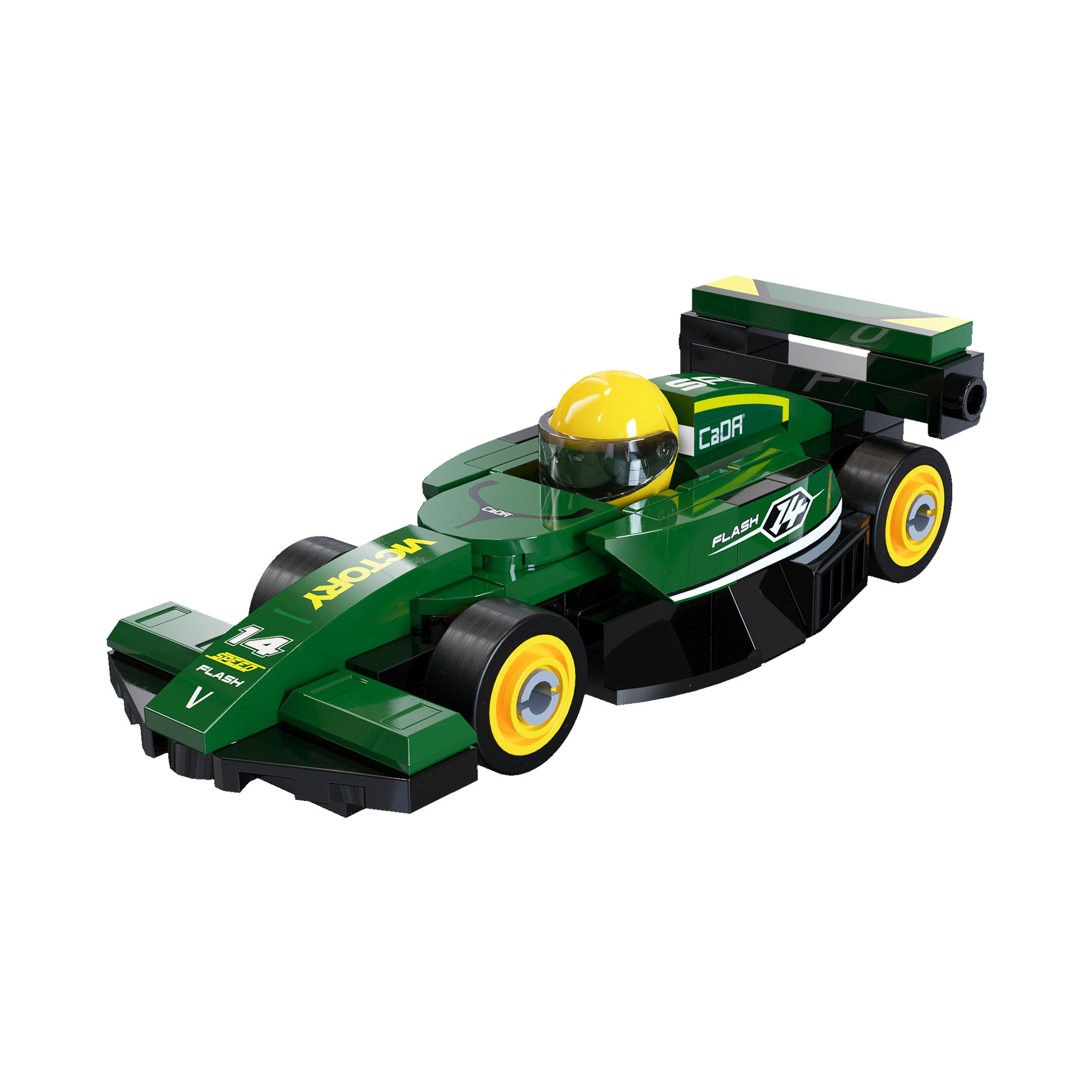 cada-mini-green-circuit-racing-car-70-pcs