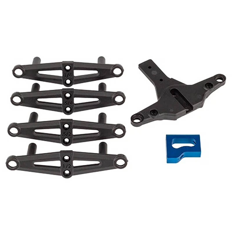 team-associated-rc28f-upper-and-lower-front-arm-set
