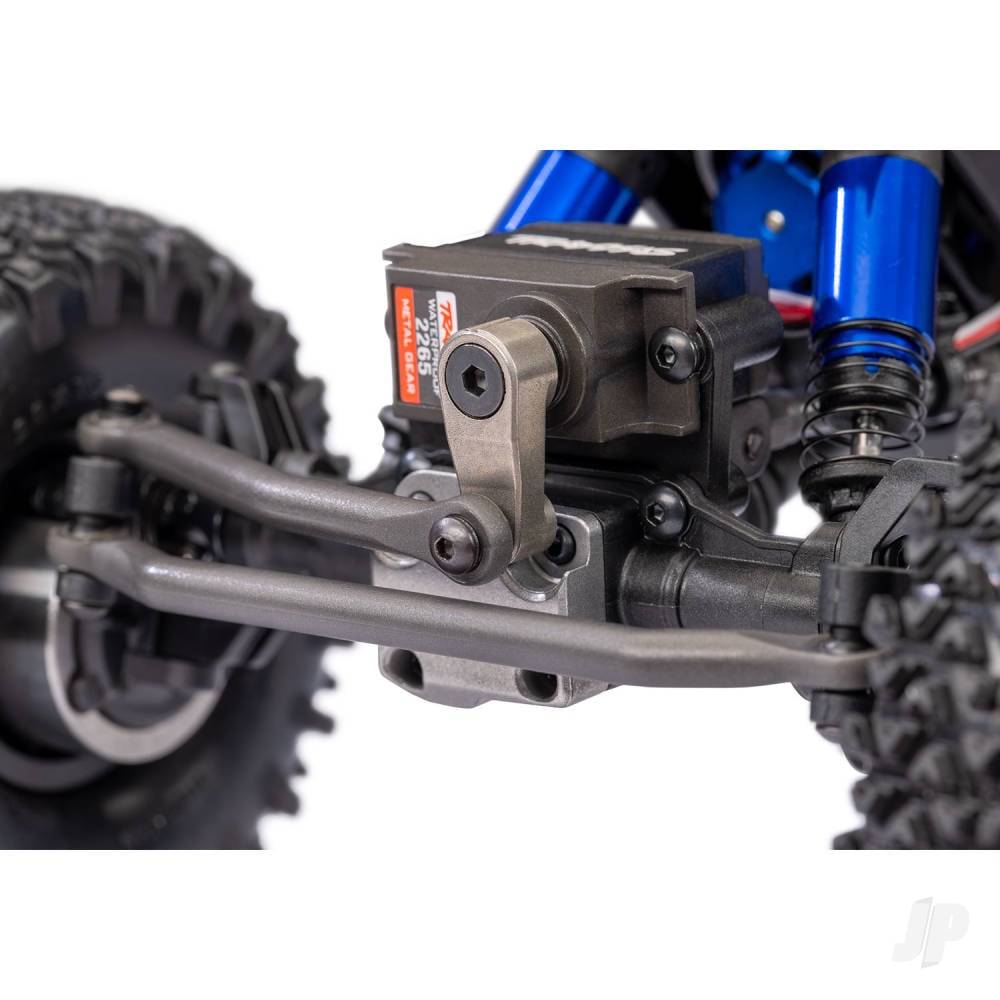 Traxxas TXC-4M Extreme Crawler 1:18 4X4 RTD Crawler, Blue (+TQ Compact, 3S BL, 3350Kv, Clipless Tube-Frame Body)-16
