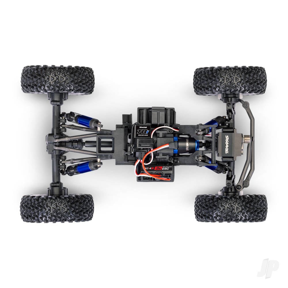Traxxas TXC-4M Extreme Crawler 1:18 4X4 RTD Crawler, Tan (+TQ Compact, 3S BL, 3350Kv, Clipless Tube-Frame Body)-4