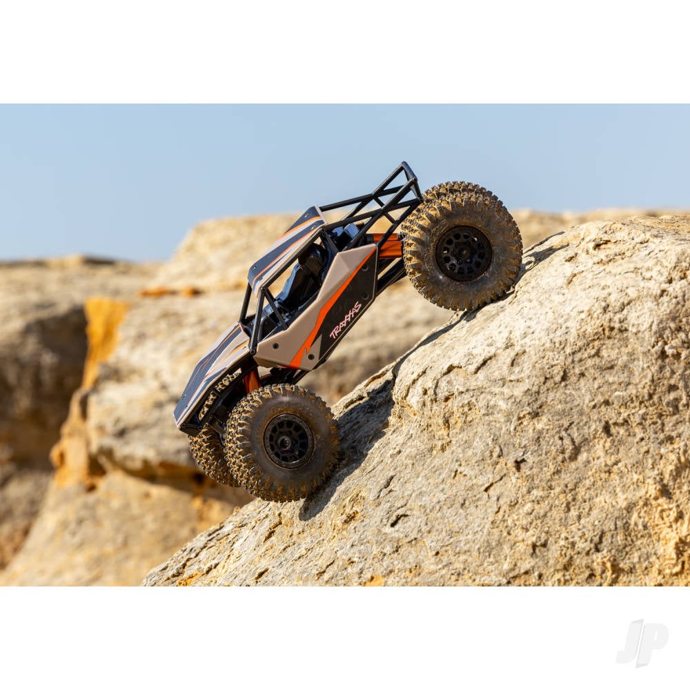 Traxxas TXC-4M Extreme Crawler 1:18 4X4 RTD Crawler, Tan (+TQ Compact, 3S BL, 3350Kv, Clipless Tube-Frame Body)-8