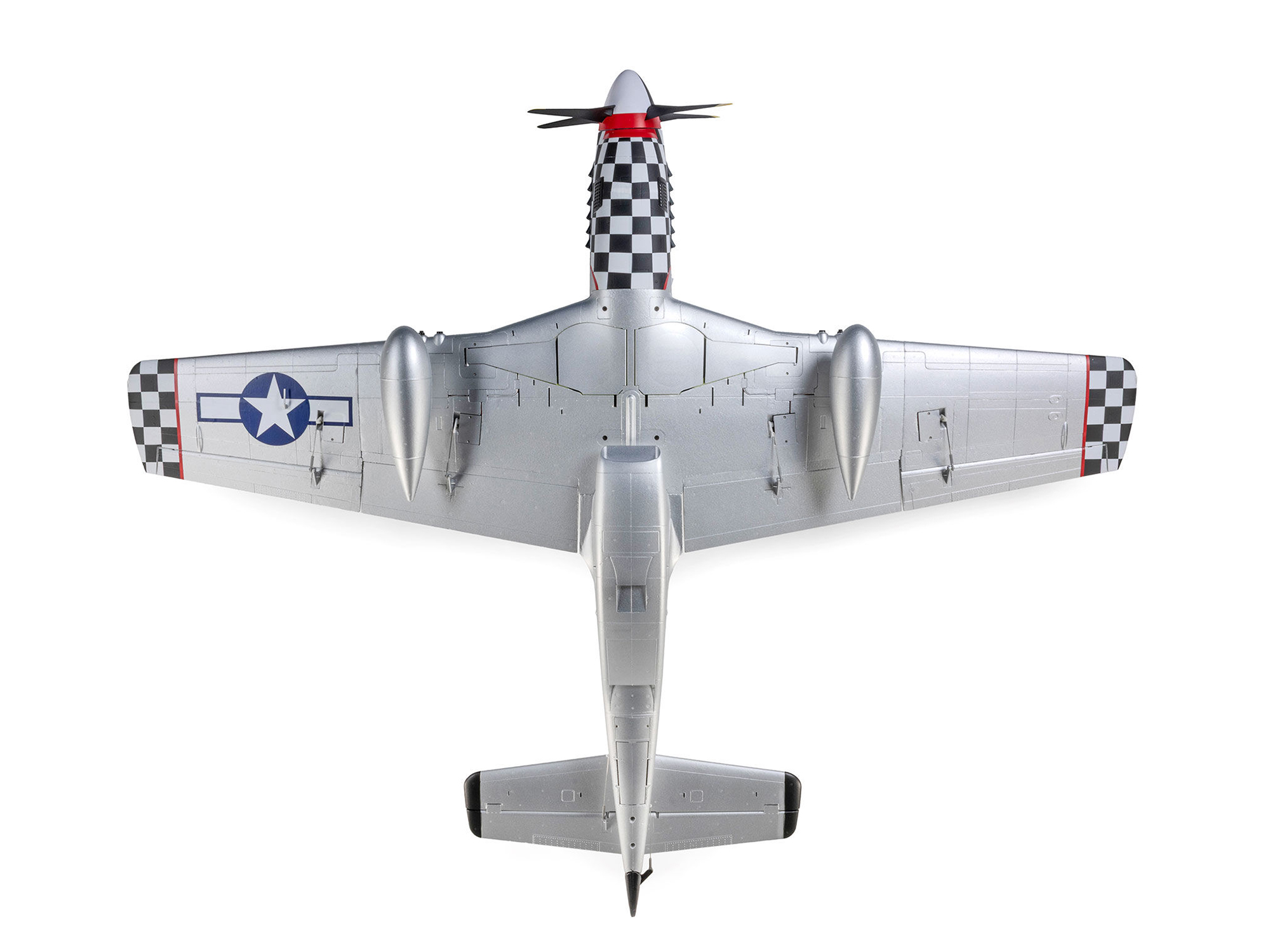 P-51D Mustang "Big Beautiful Doll" 1.5m BNF Basic with AS3X+-7