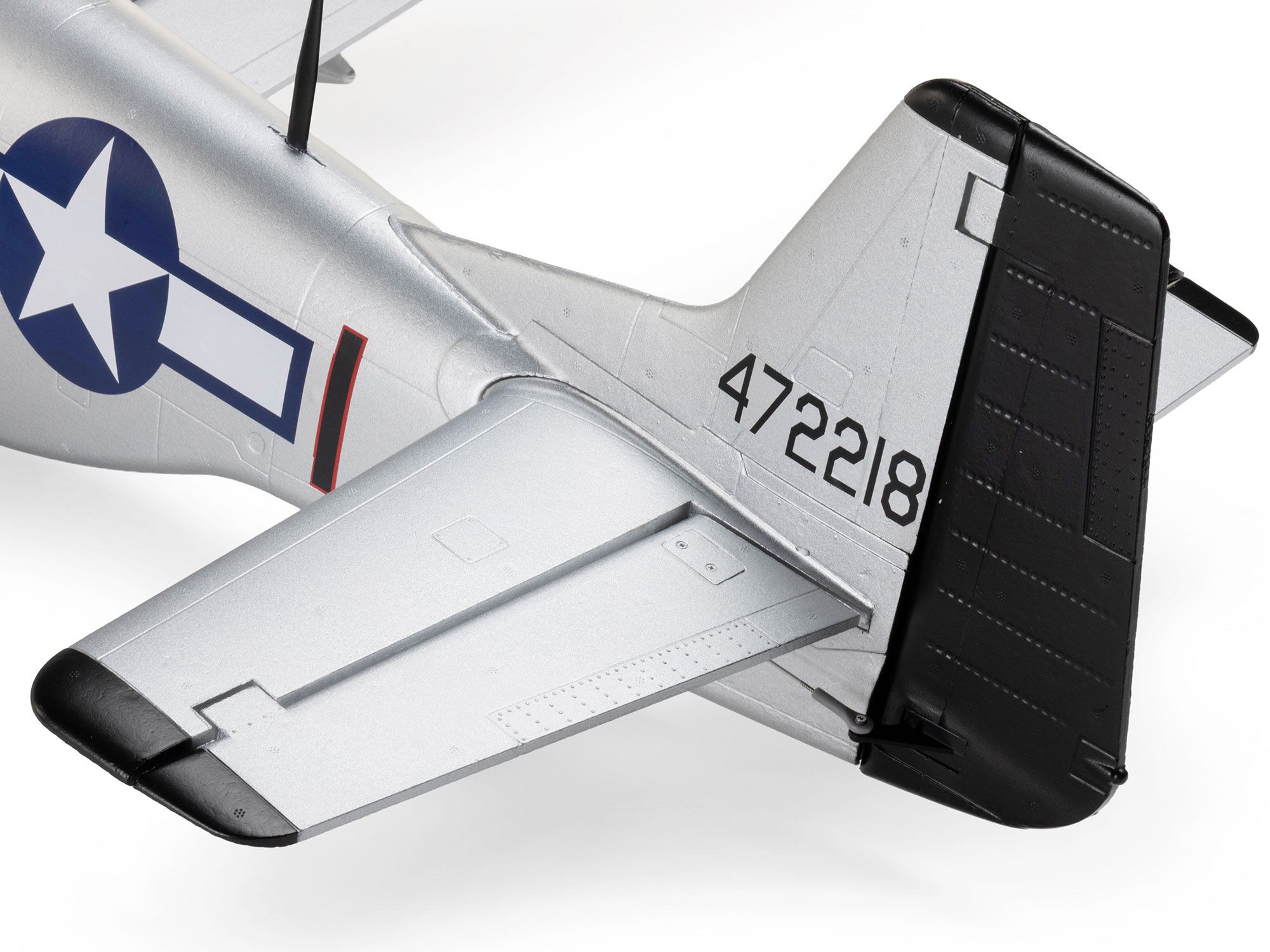P-51D Mustang "Big Beautiful Doll" 1.5m BNF Basic with AS3X+-12