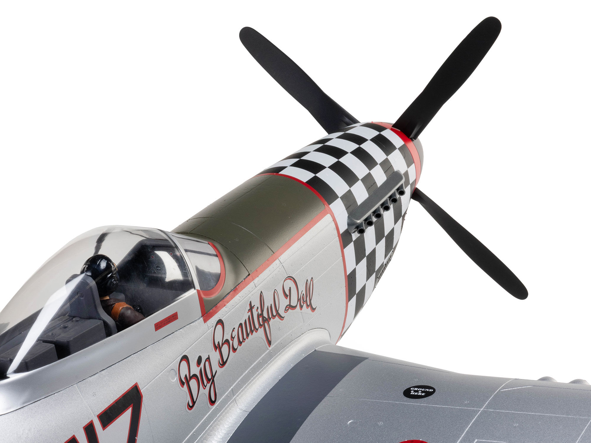 P-51D Mustang "Big Beautiful Doll" 1.5m PNP-10