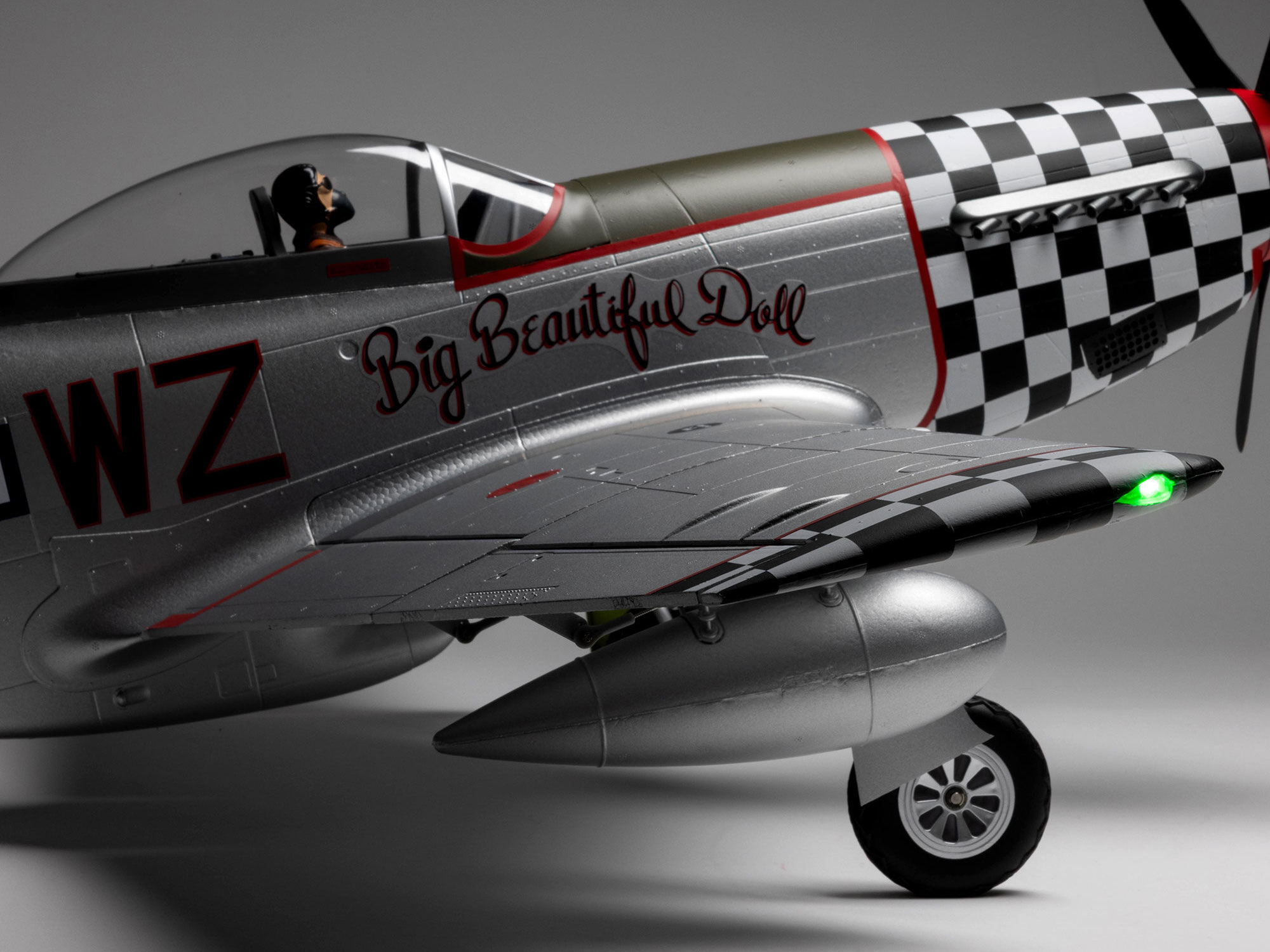 P-51D Mustang "Big Beautiful Doll" 1.5m PNP-23