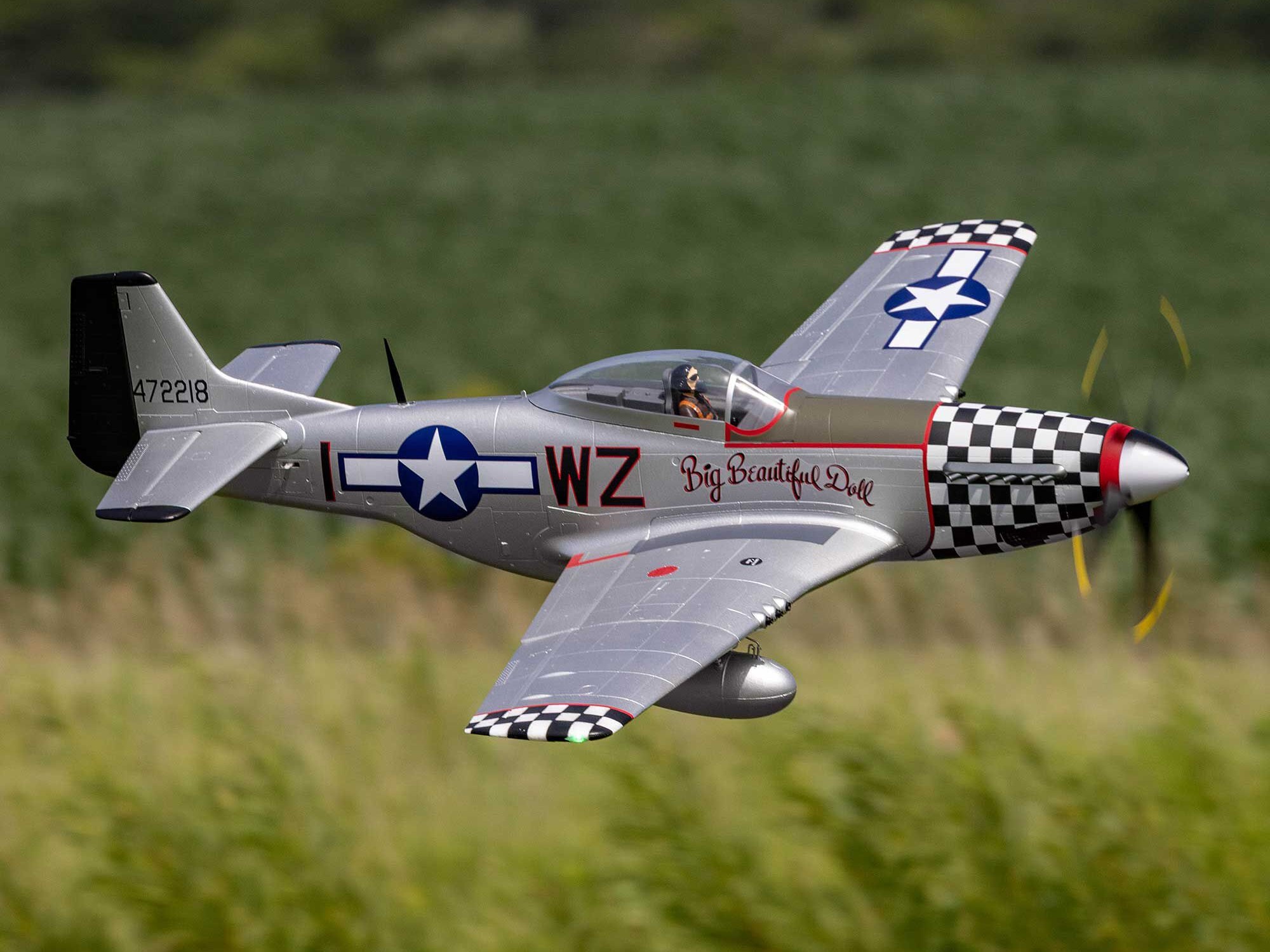 P-51D Mustang "Big Beautiful Doll" 1.5m PNP-28