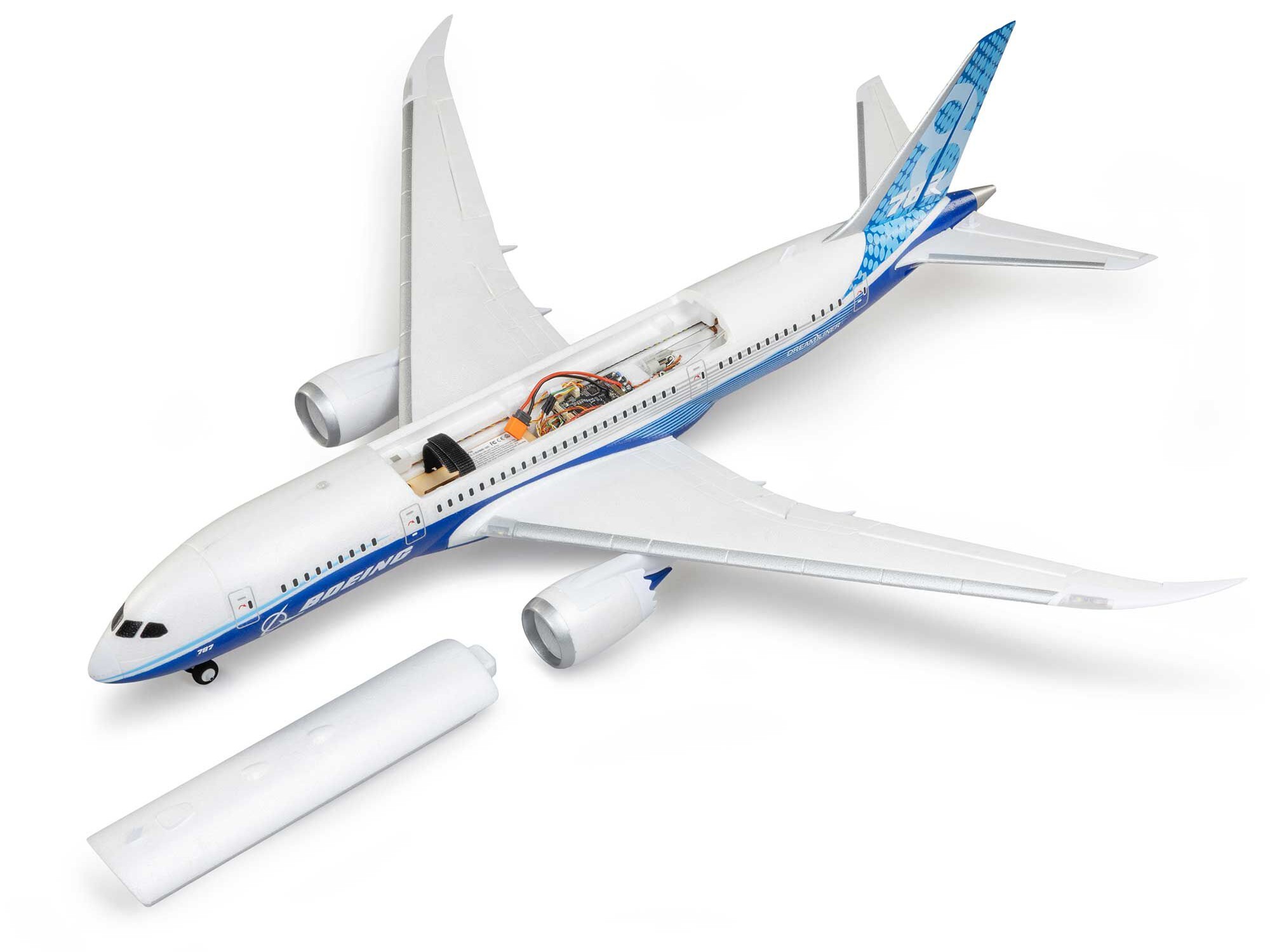 Micro Boeing 787 Dreamliner Twin 30mm EDF BNF Basic-9