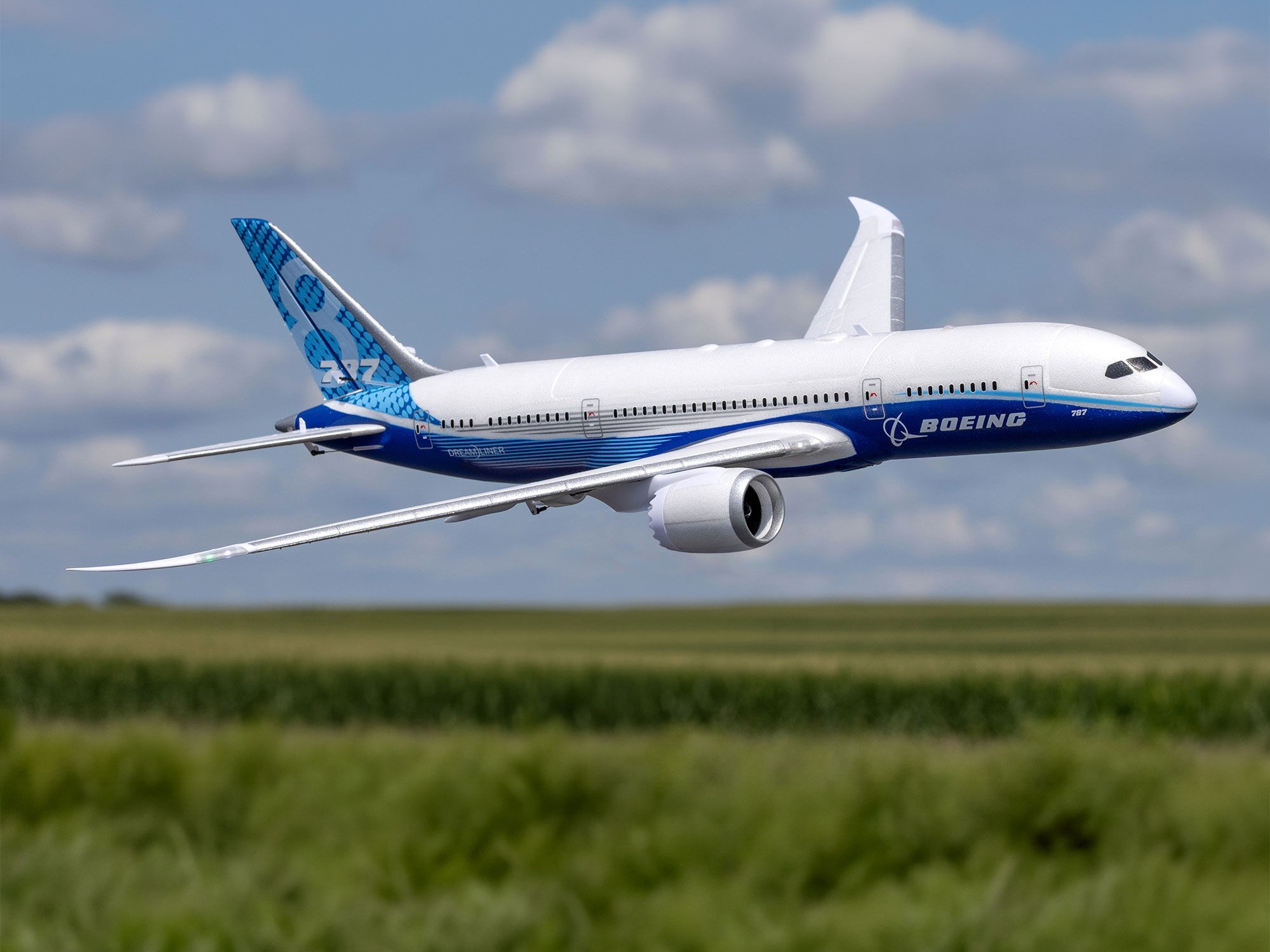 Micro Boeing 787 Dreamliner Twin 30mm EDF BNF Basic-25