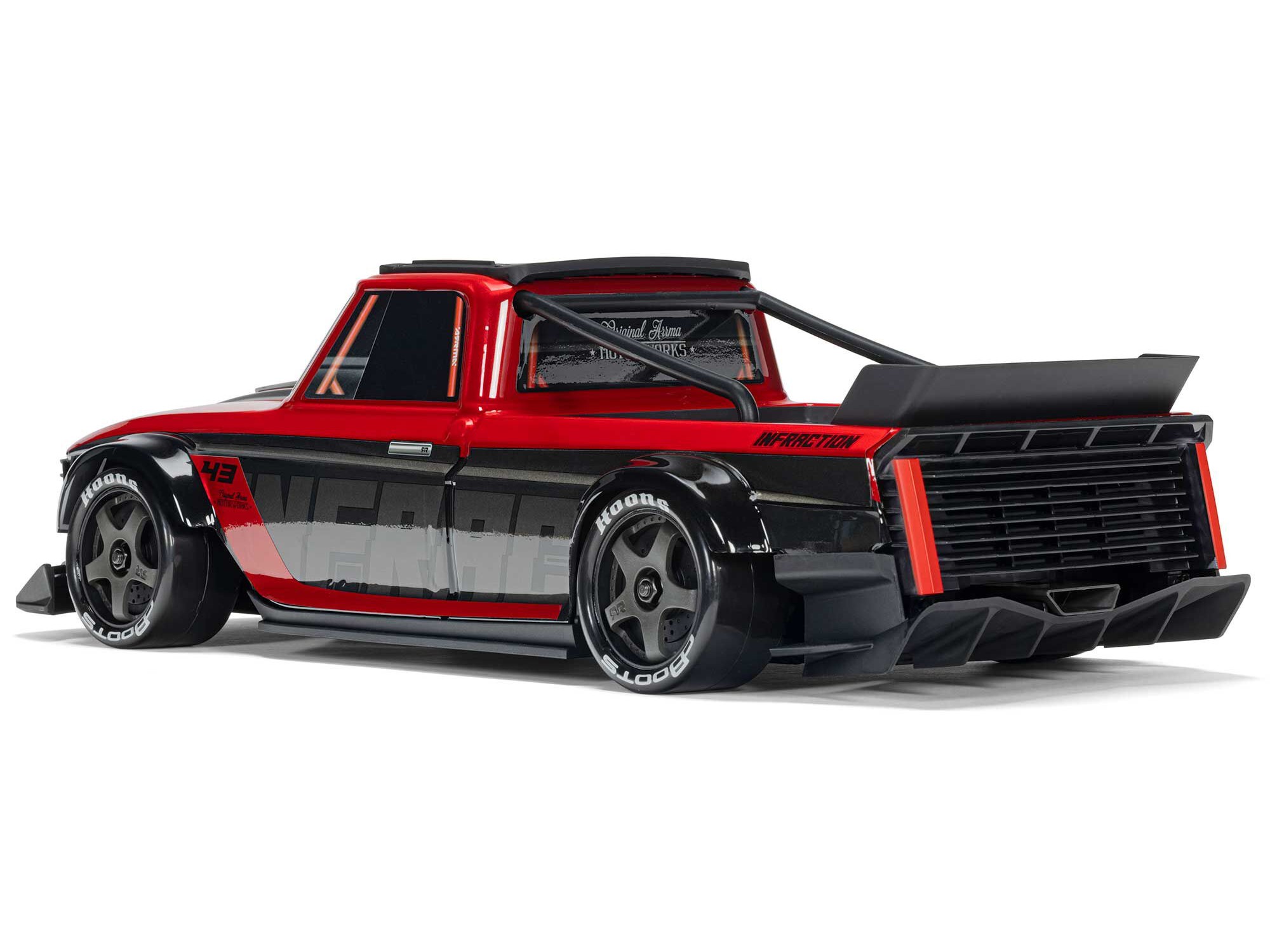 1/12 INFRACTION GROM 3S BLX 4X4 RTR w. Batt/Charg, Red/Black-3