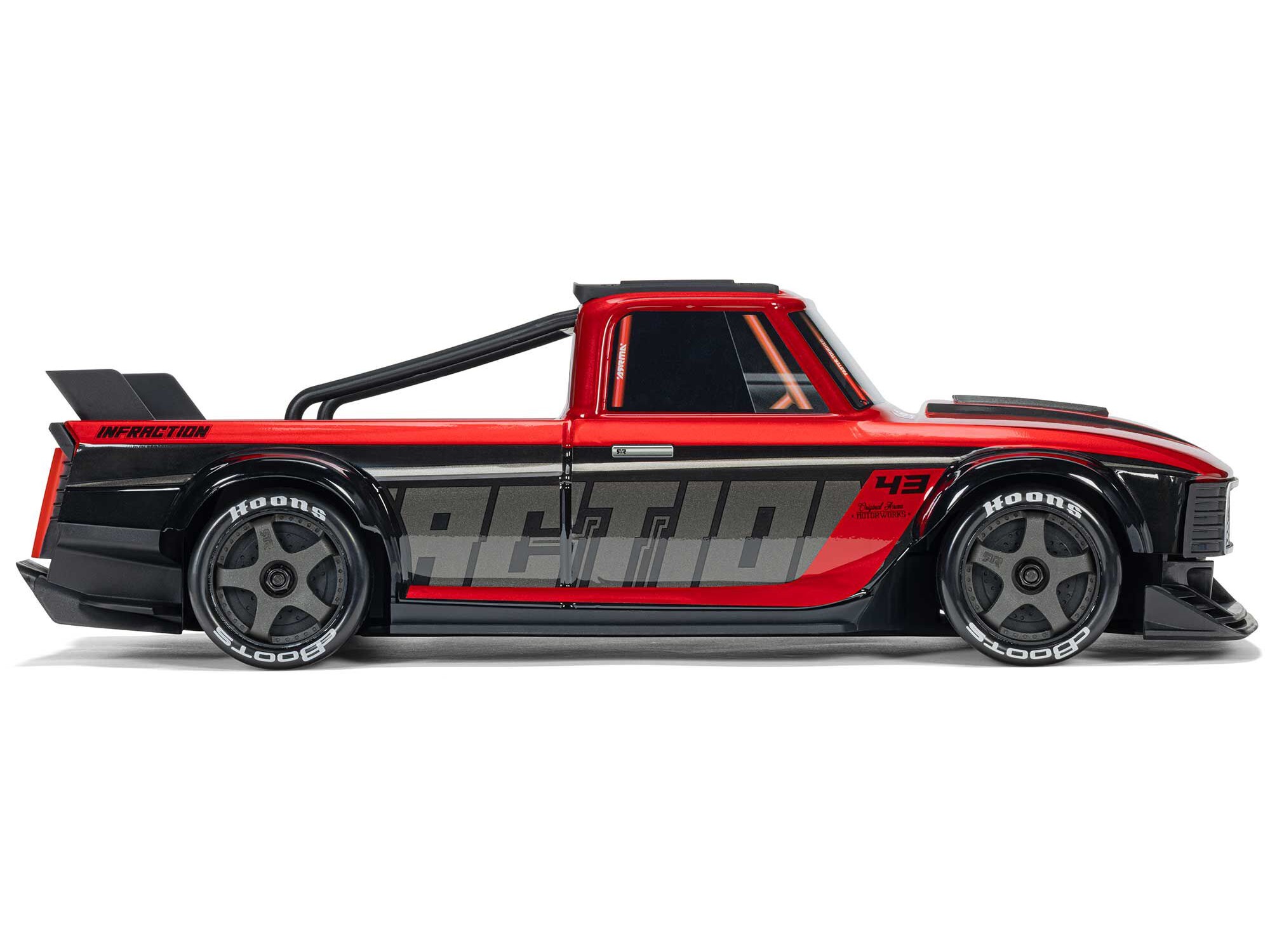 1/12 INFRACTION GROM 3S BLX 4X4 RTR w. Batt/Charg, Red/Black-9