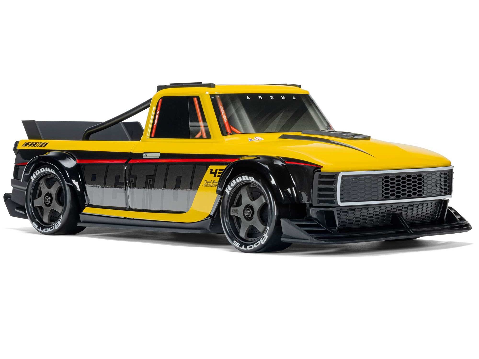 1/12 INFRACTION GROM 3S BLX 4X4 RTR w. Batt/Charg, Yel/Blk-3