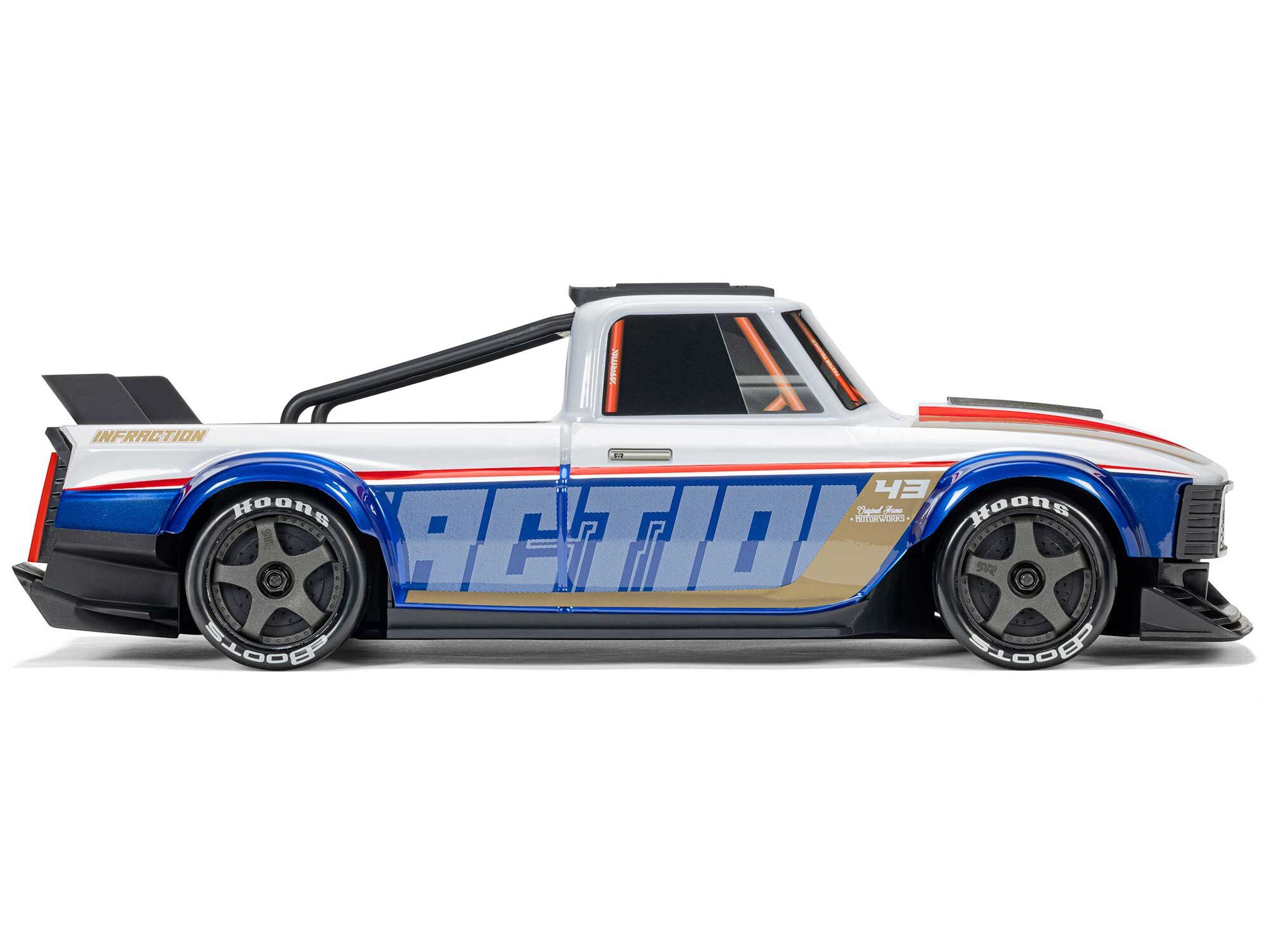 1/12 INFRACTION GROM 3S BLX 4X4 RTR, Blue/Red-7
