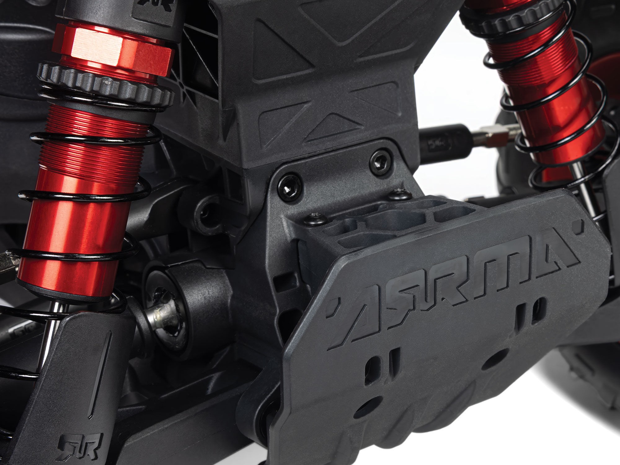 1/8 QUAKE 4S DSC 4X4 RTR Monster Truck, Black/Red-11