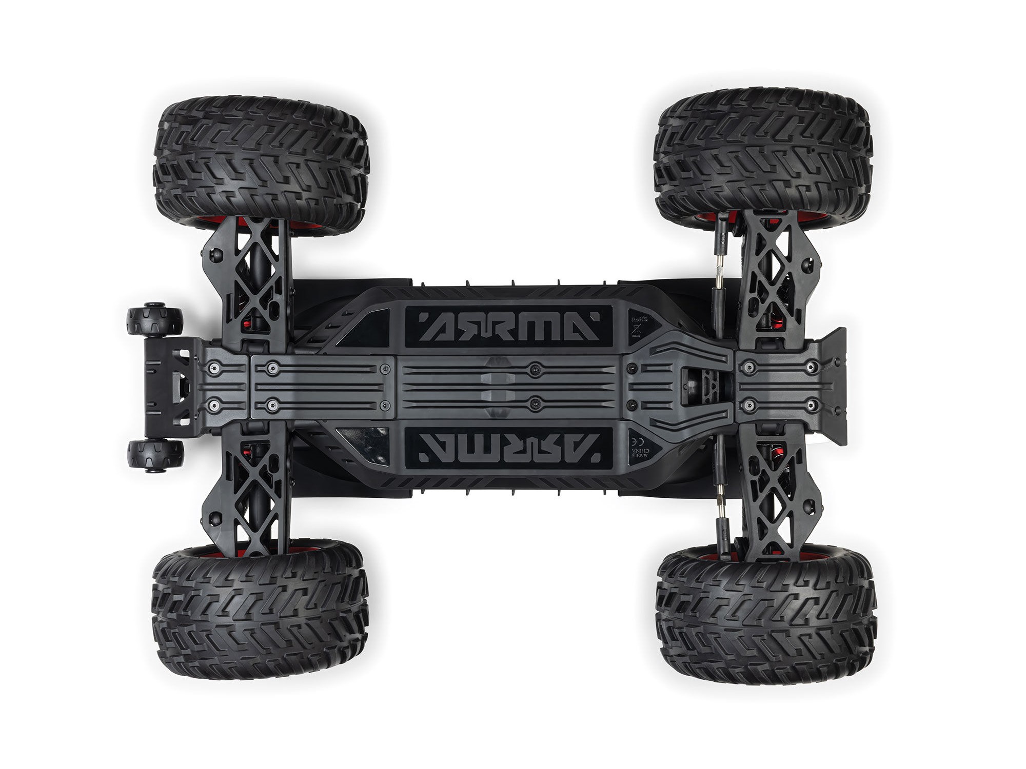 1/8 QUAKE 4S DSC 4X4 RTR Monter Truck, LE Black/Pearl-7