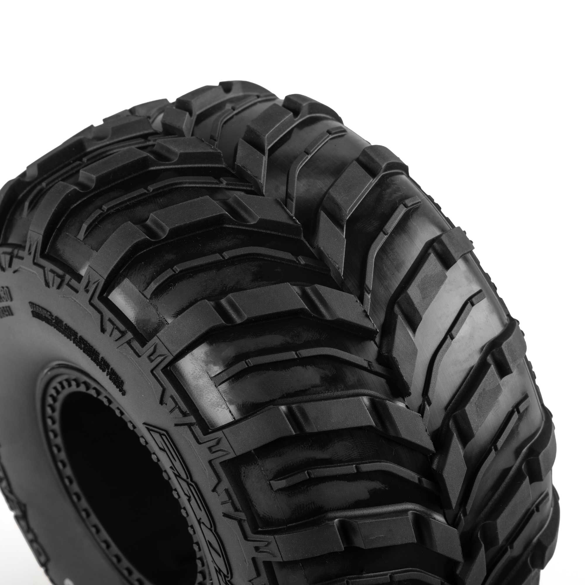 1/8 Dreadnaught Front/Rear Tire MTD QUAKE 4S Wheel (2): QUAK-8