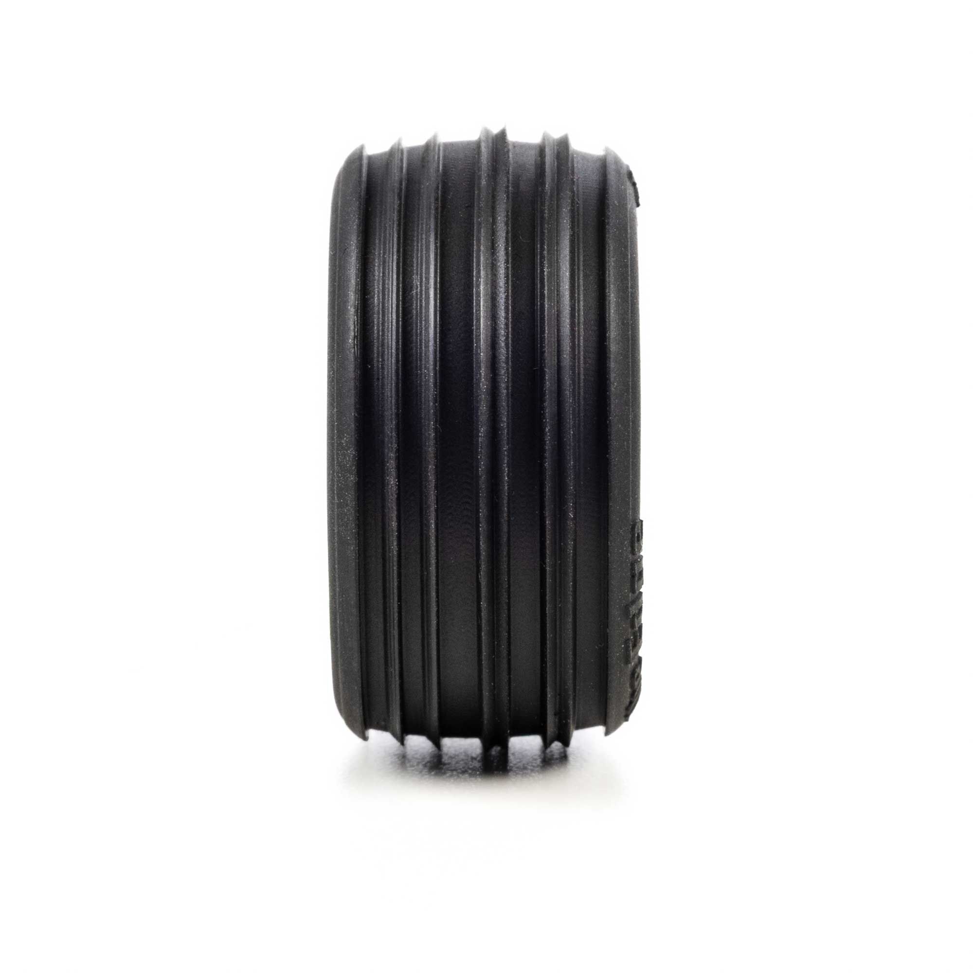 Edge Front / Step Pin Rear Tires Mounted 7mm Yellow (4): Los-8