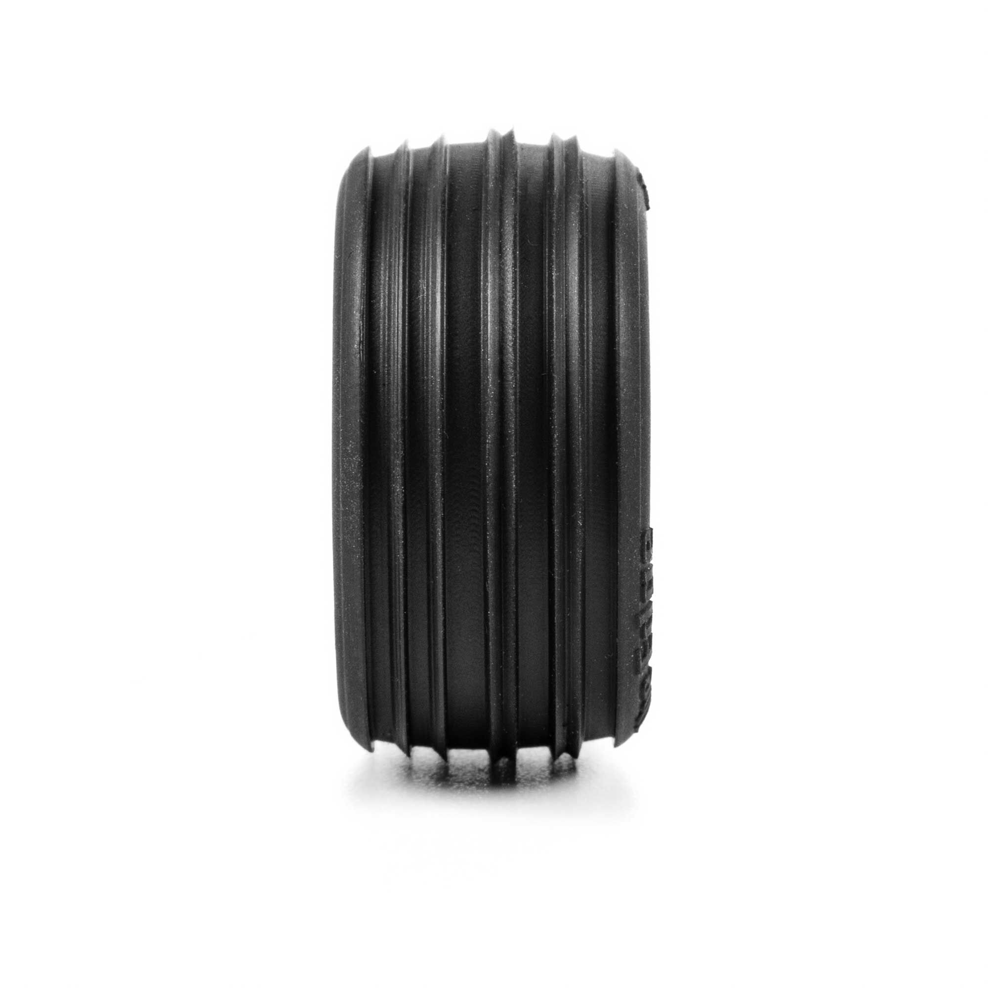 Edge Front / Step Pin Rear Tires Mounted 7mm White (4): Losi-7
