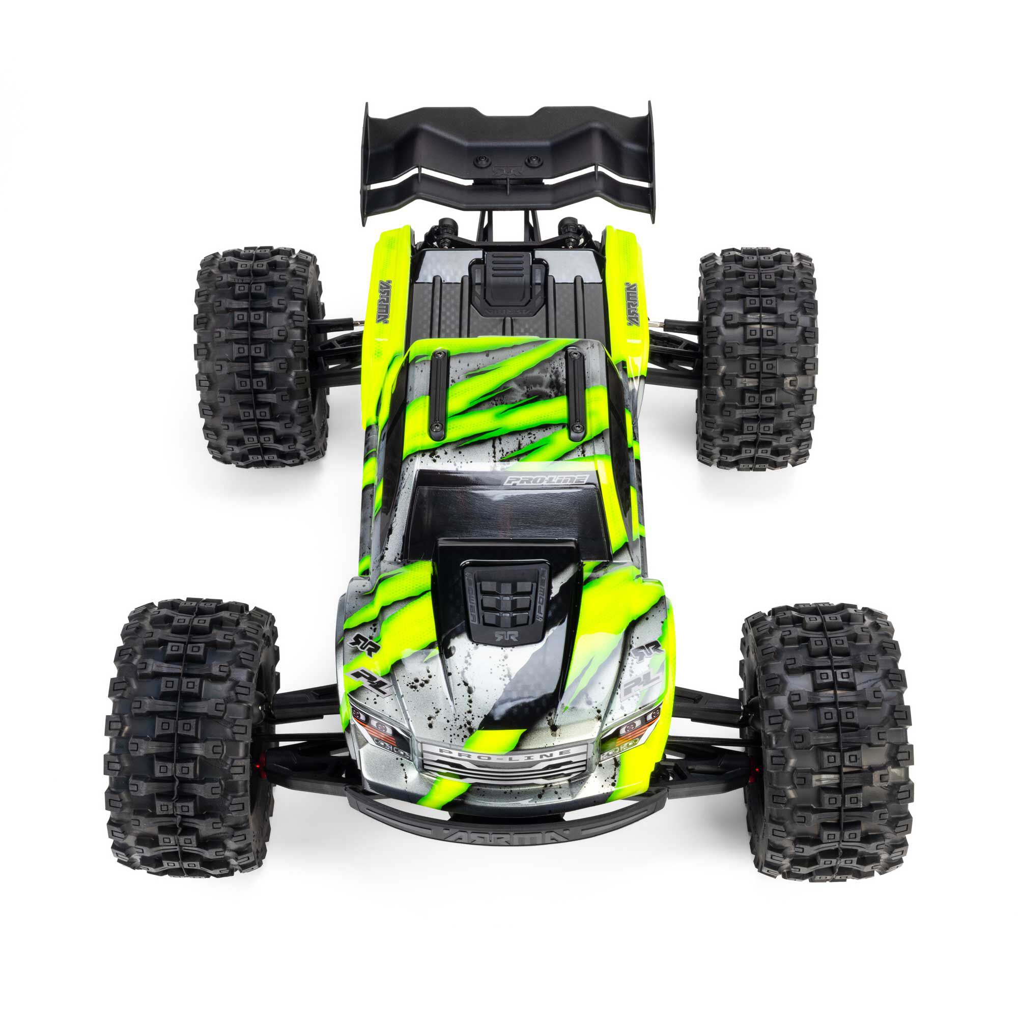 1/8 Brute Clipless Clear Body: ARRMA KRATON 6S-2