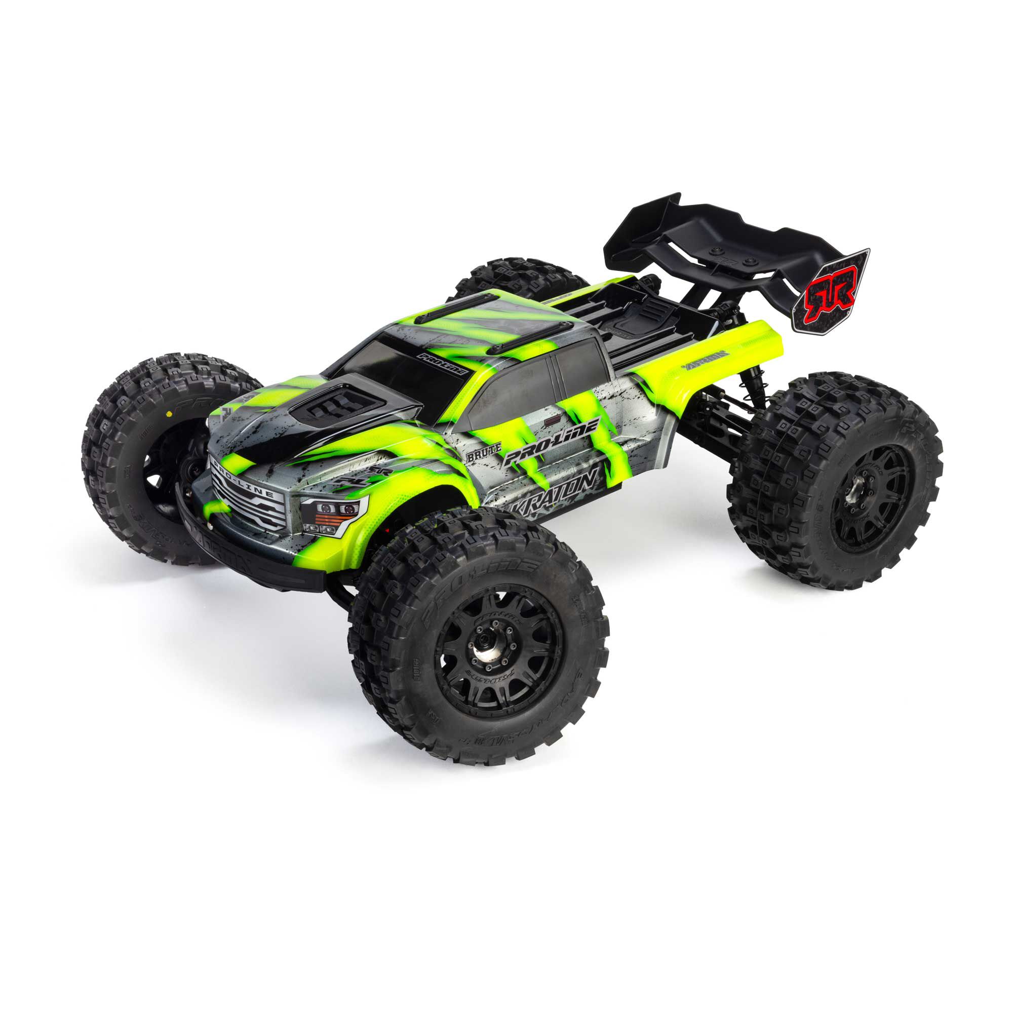 1/8 Brute Clipless Clear Body: ARRMA KRATON 6S-3