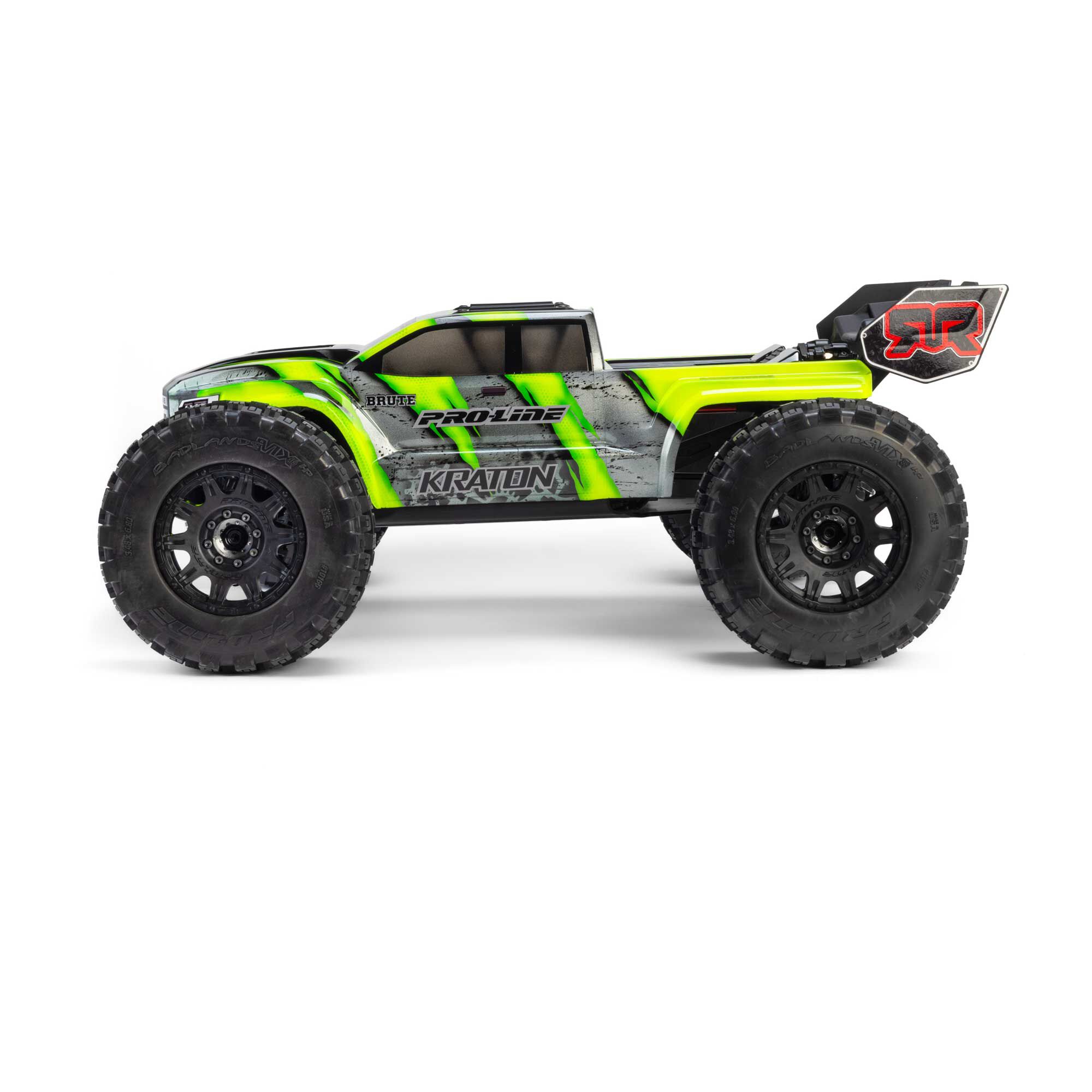 1/8 Brute Clipless Clear Body: ARRMA KRATON 6S-4