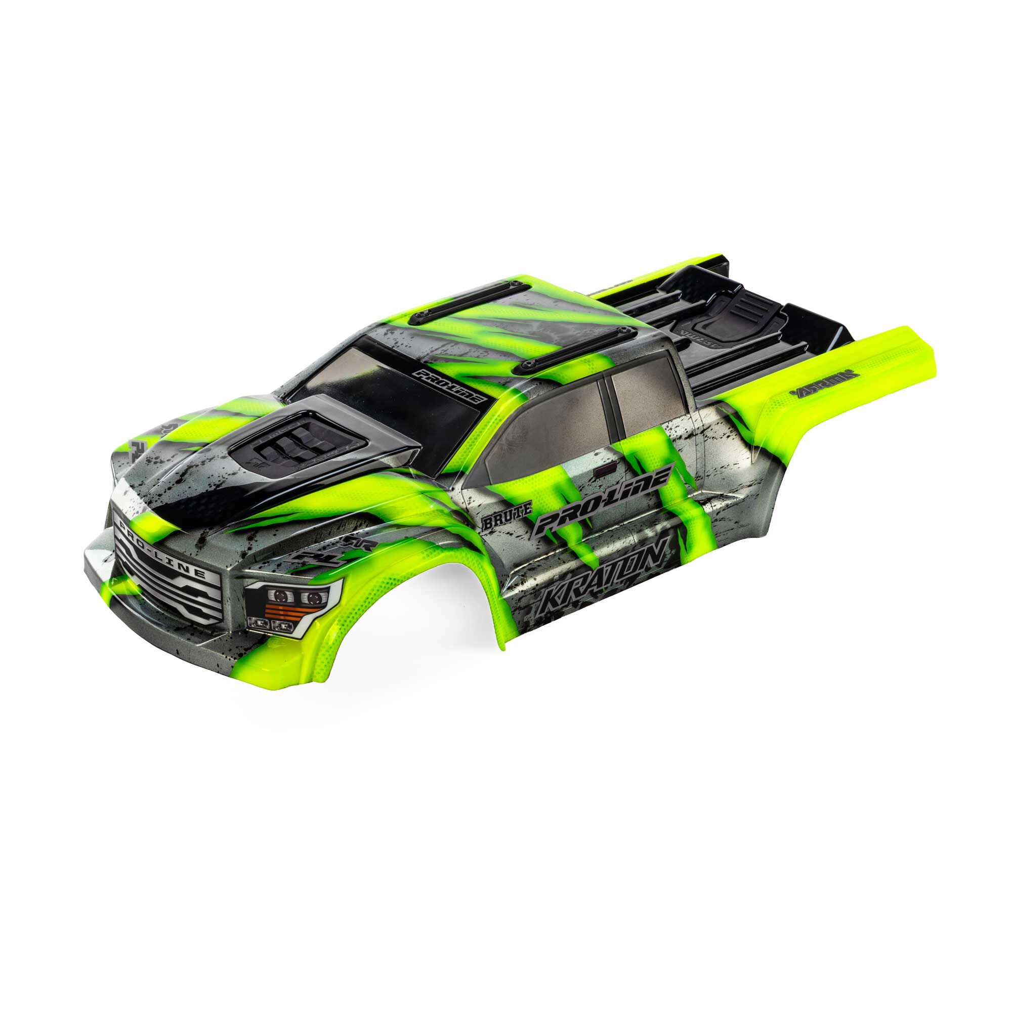 1/8 Brute Clipless Clear Body: ARRMA KRATON 6S-5