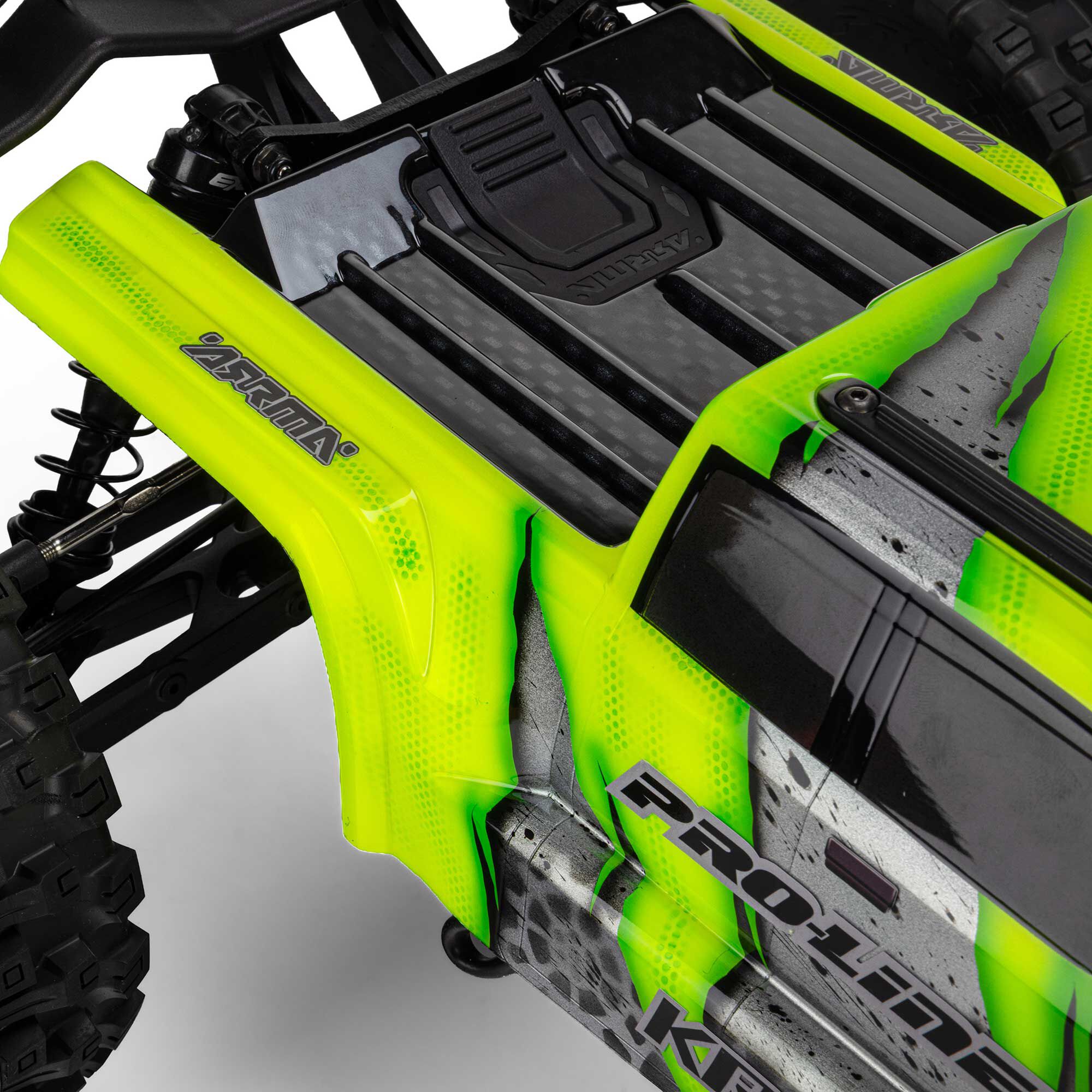 1/8 Brute Clipless Clear Body: ARRMA KRATON 6S-6