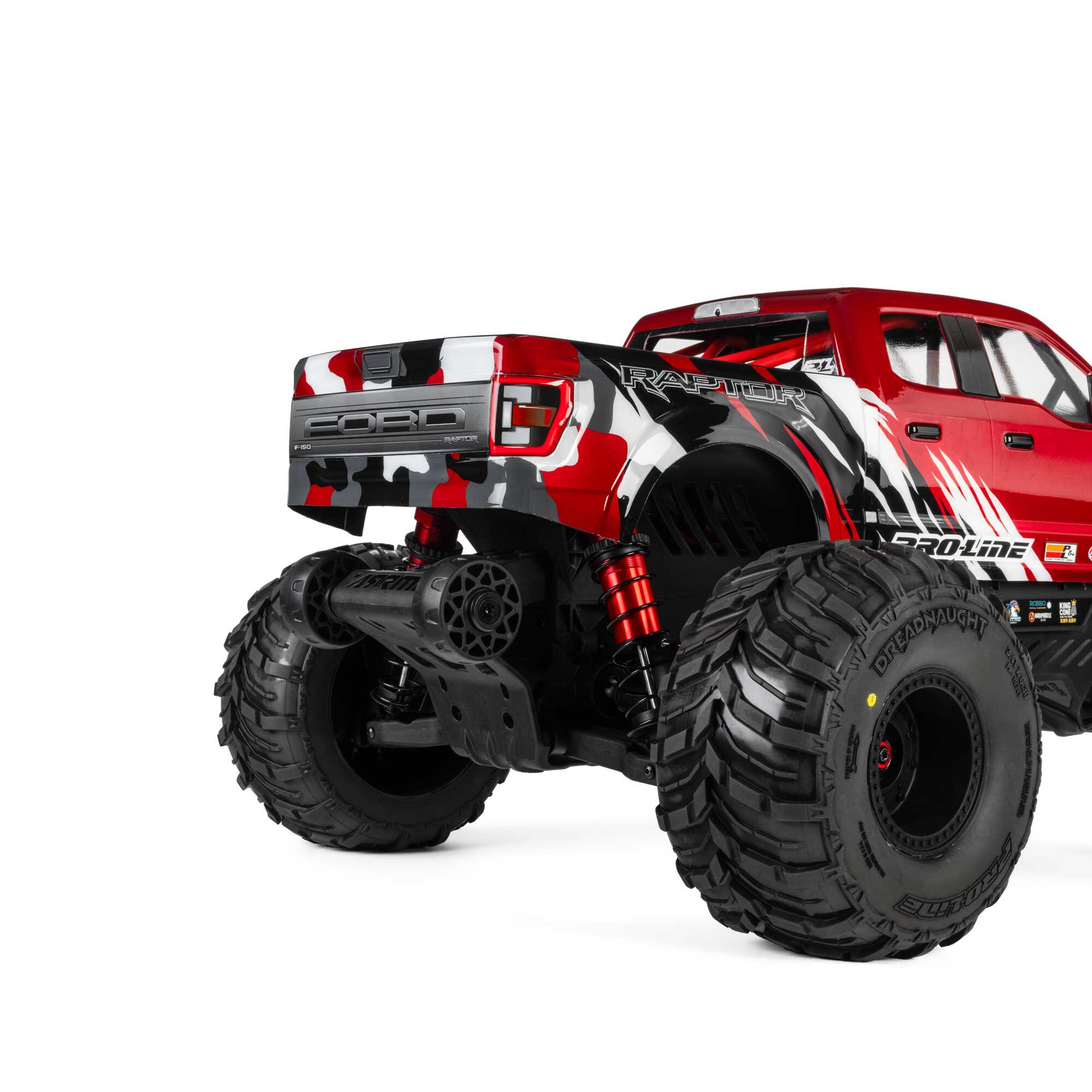 1/8 Pre-Cut 2022 Ford Raptor Clear Body: ARRMA QUAKE 4S-2