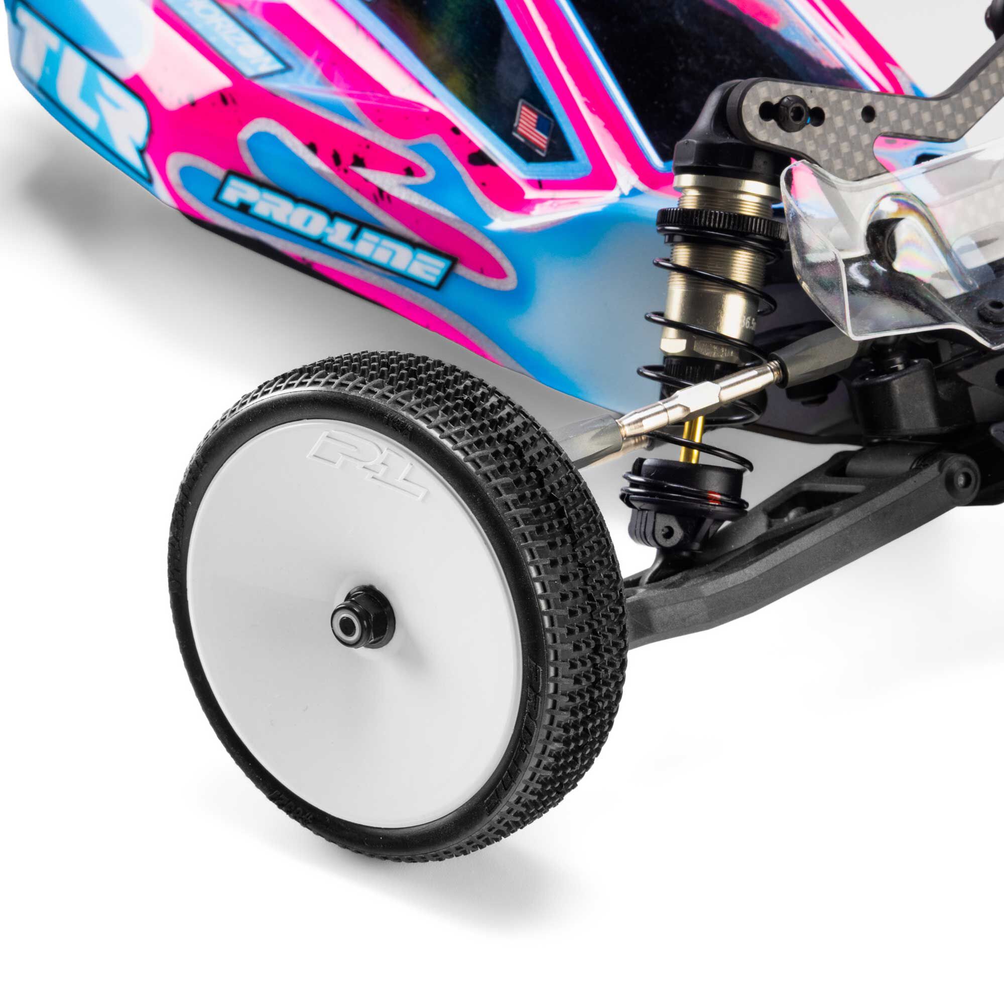 1/10 Shredder CR4 2WD Front 2.2 Carpet Buggy Tires (2)-5