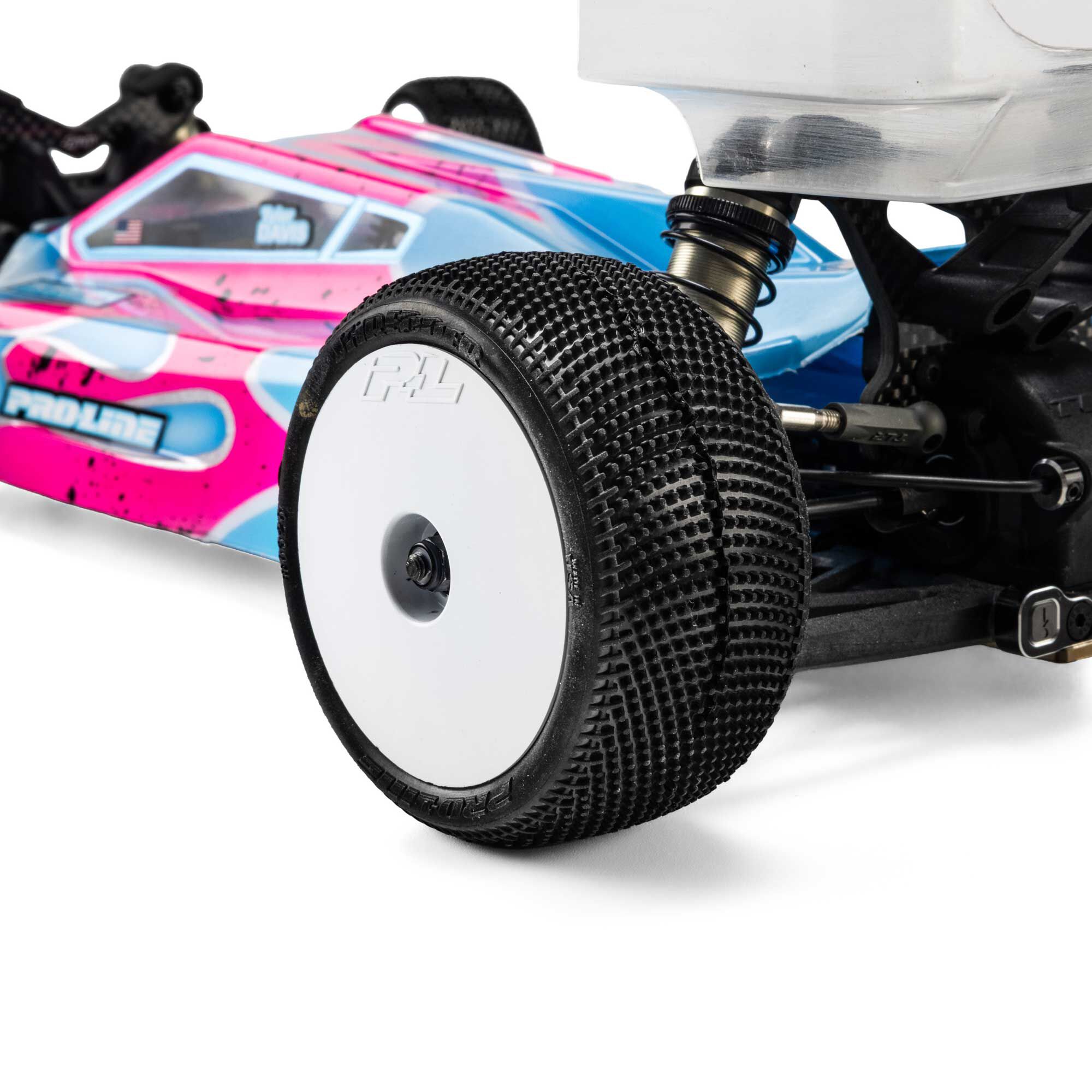 1/10 Shredder CR3 Rear 2.2 Carpet Buggy Tires (2)-2
