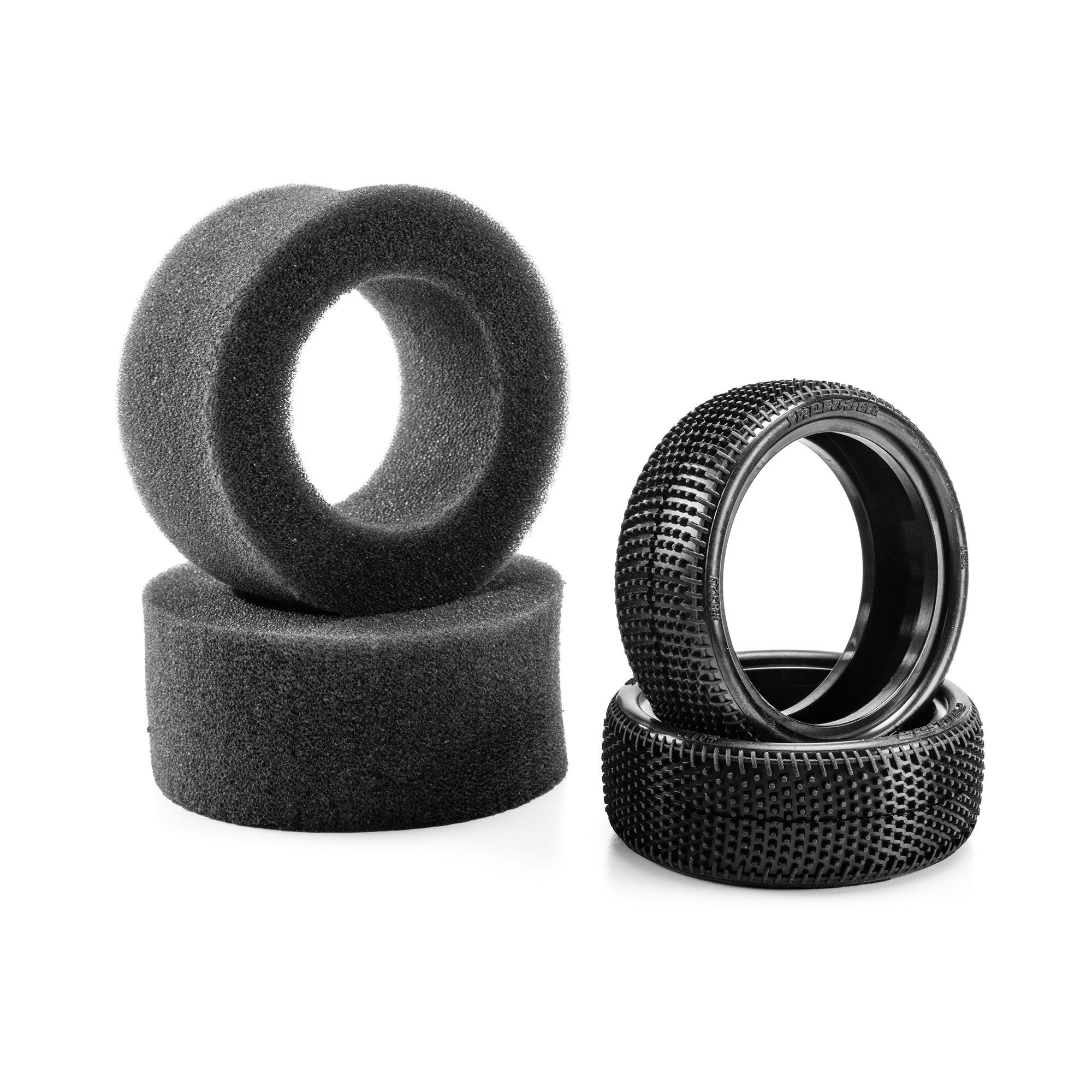 1/10 Shredder CR4 4WD Front 2.2 Carpet Buggy Tires (2)-6