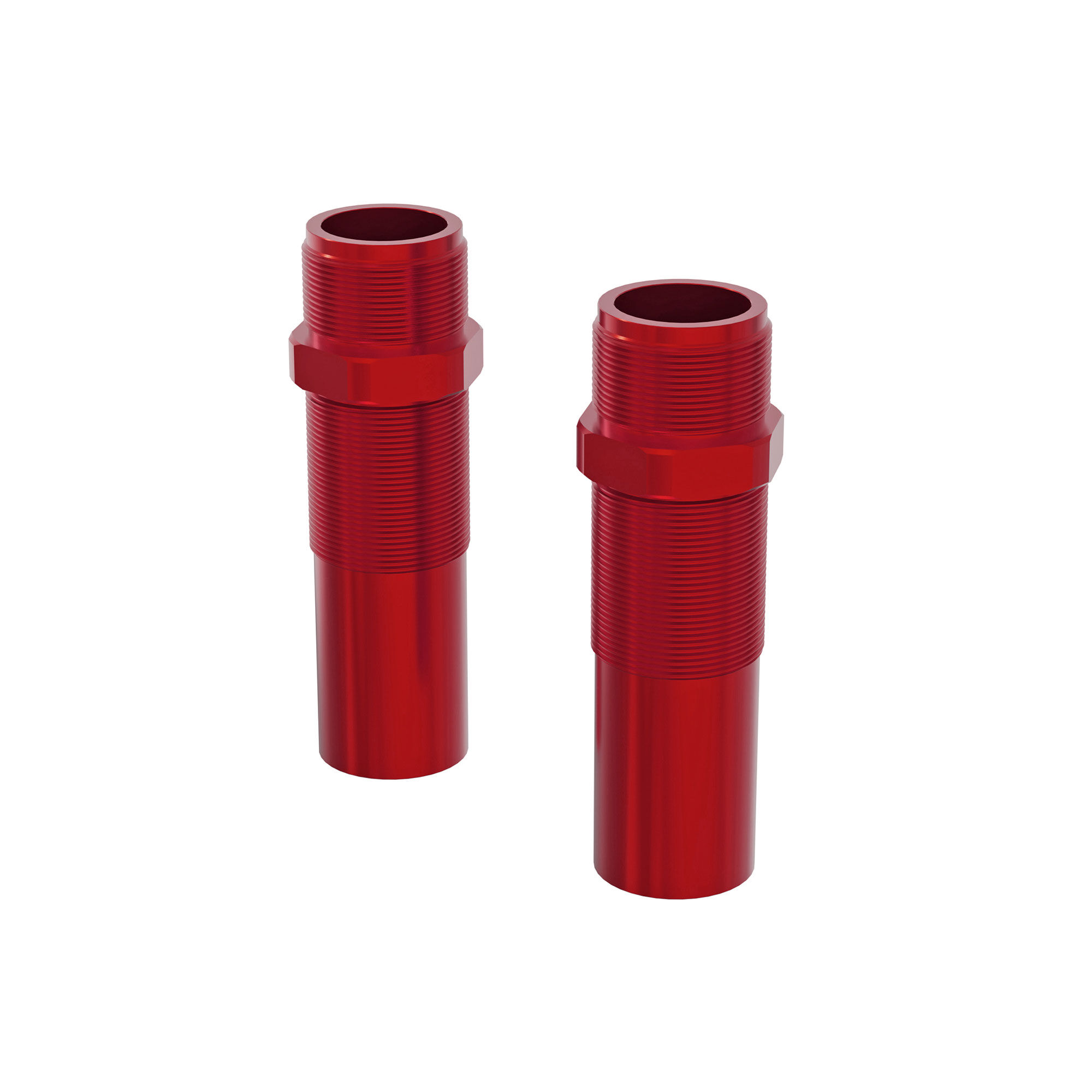 Shock Body (Rear), Aluminum, 15x72.5mm, Red