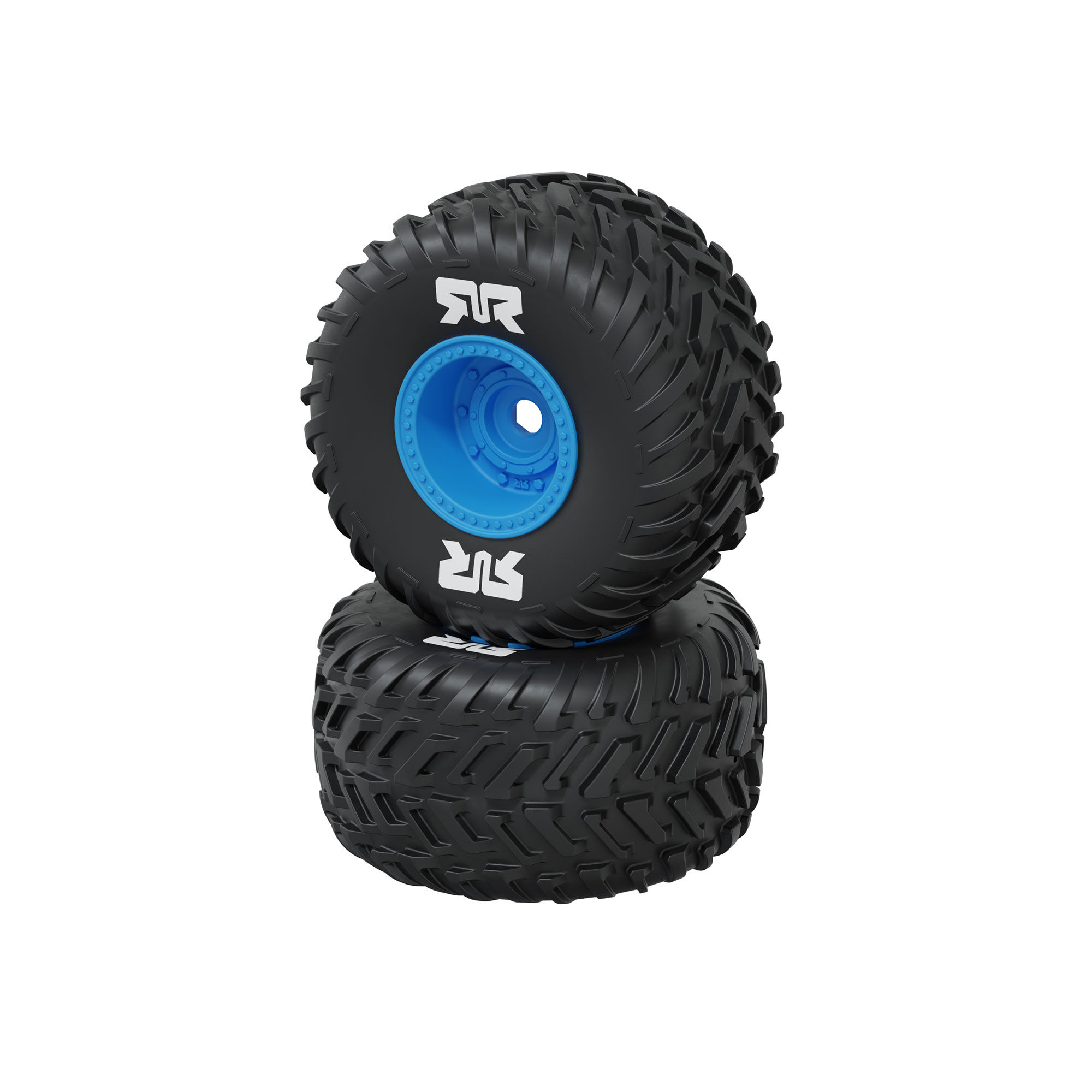 dboots-cut-chevron-monster-truck-tire-set-glued-16mm-2pcs-2