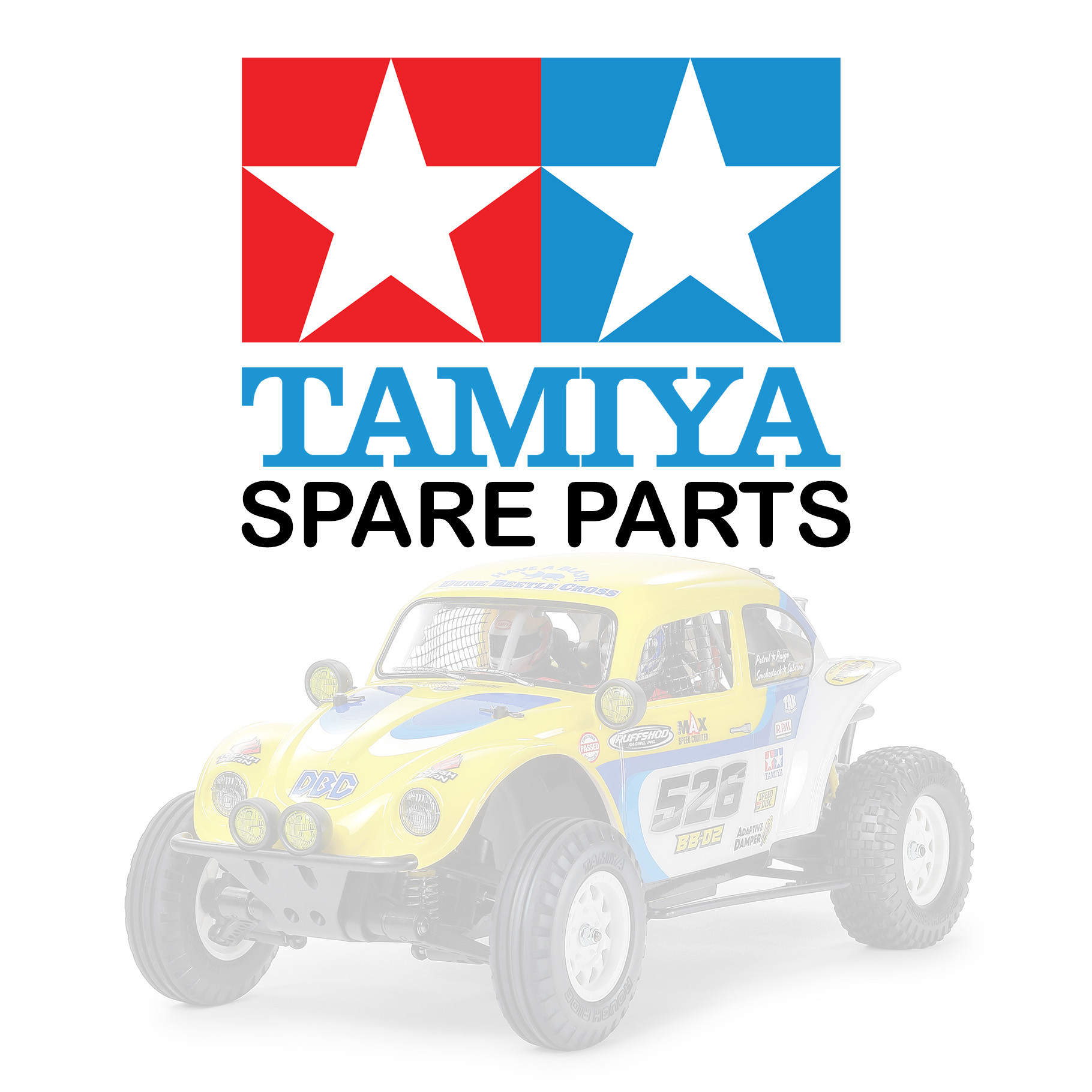 Tamiya VW Dune Beetle Cross Sticker set