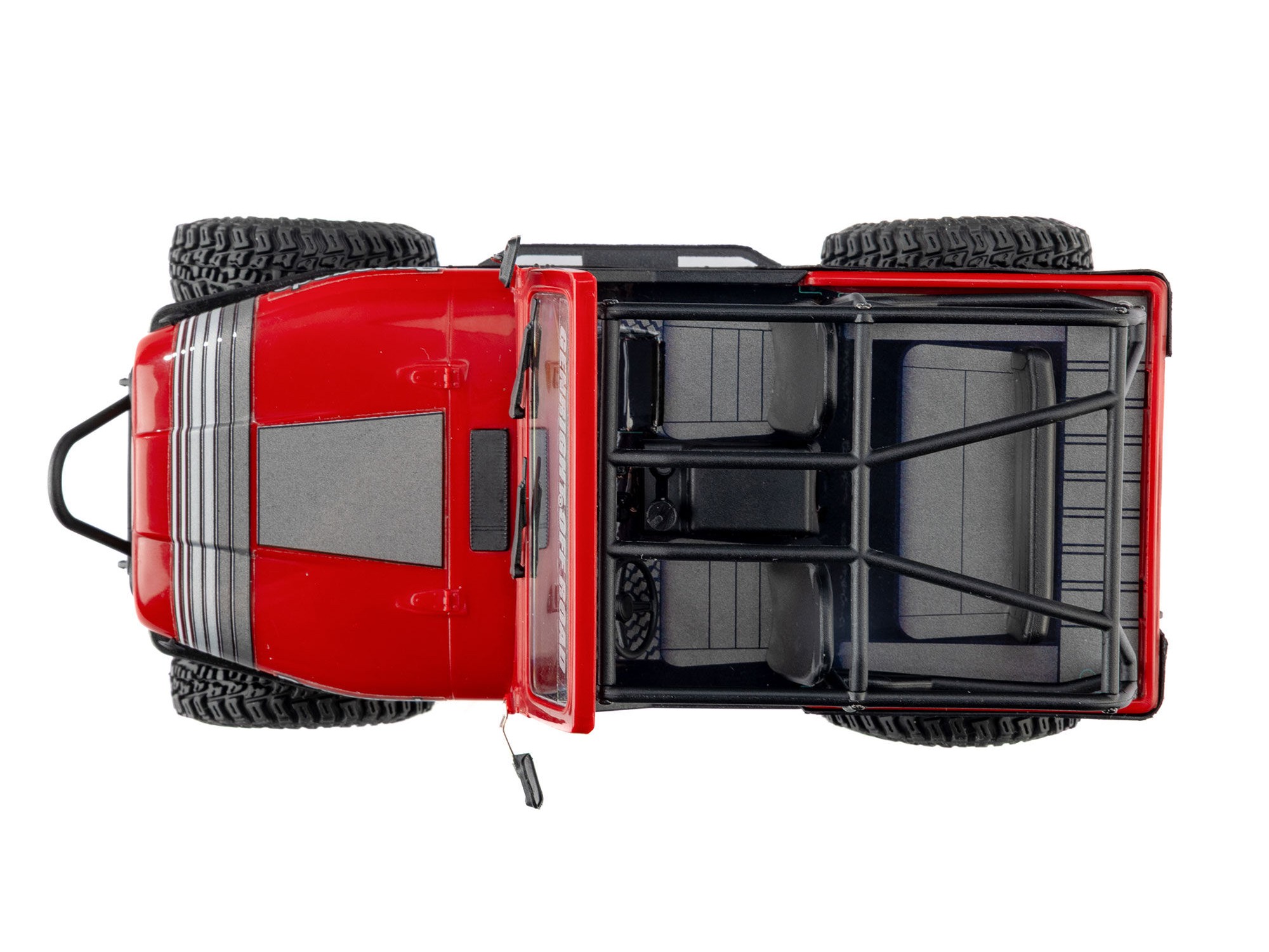 1/30 SCX30 Jeep CJ-7 GenRight 4X4 RTR, Red-9