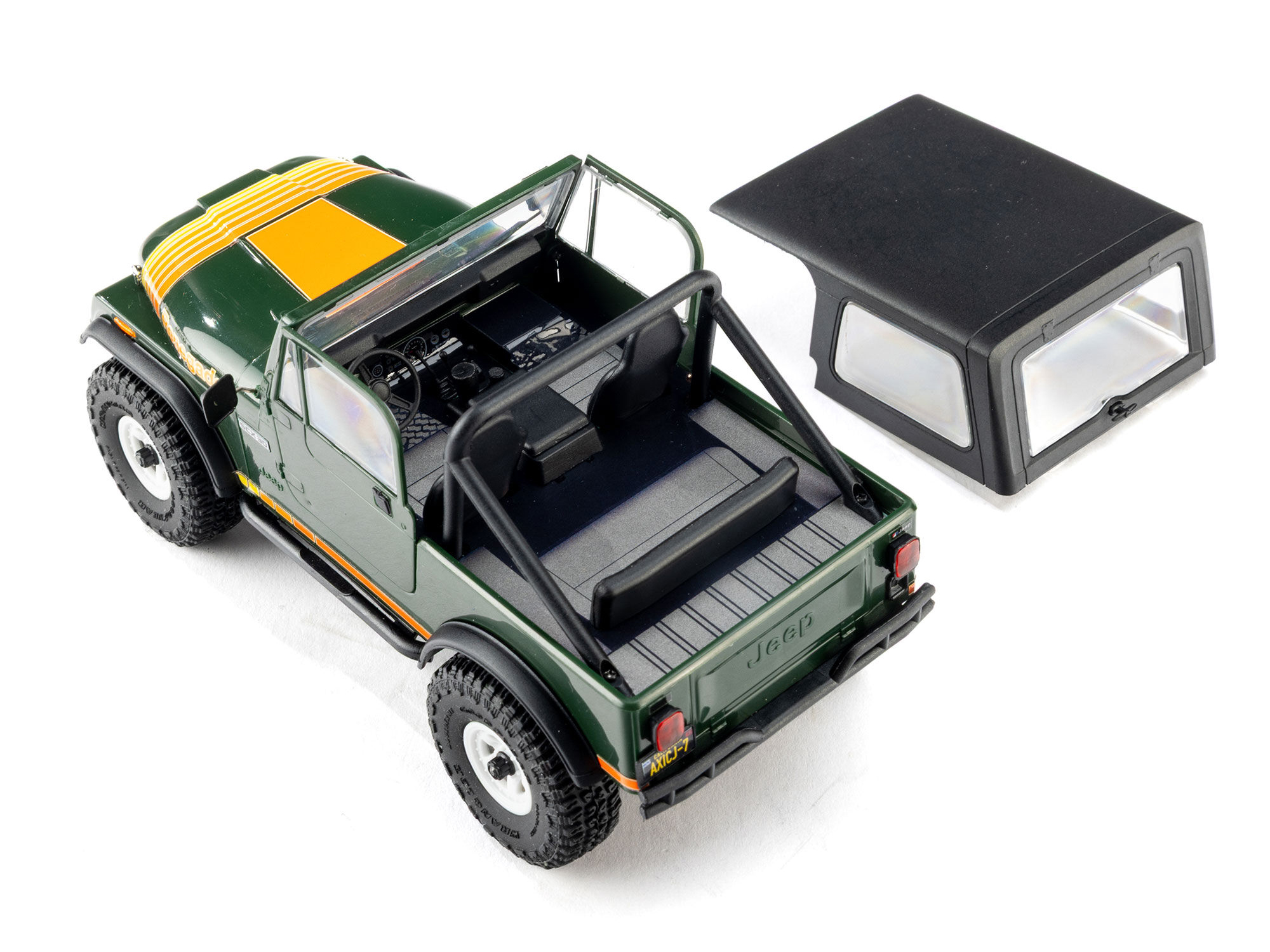 1/30 SCX30 Jeep CJ-7 Renegade 4X4 RTR, Green-16