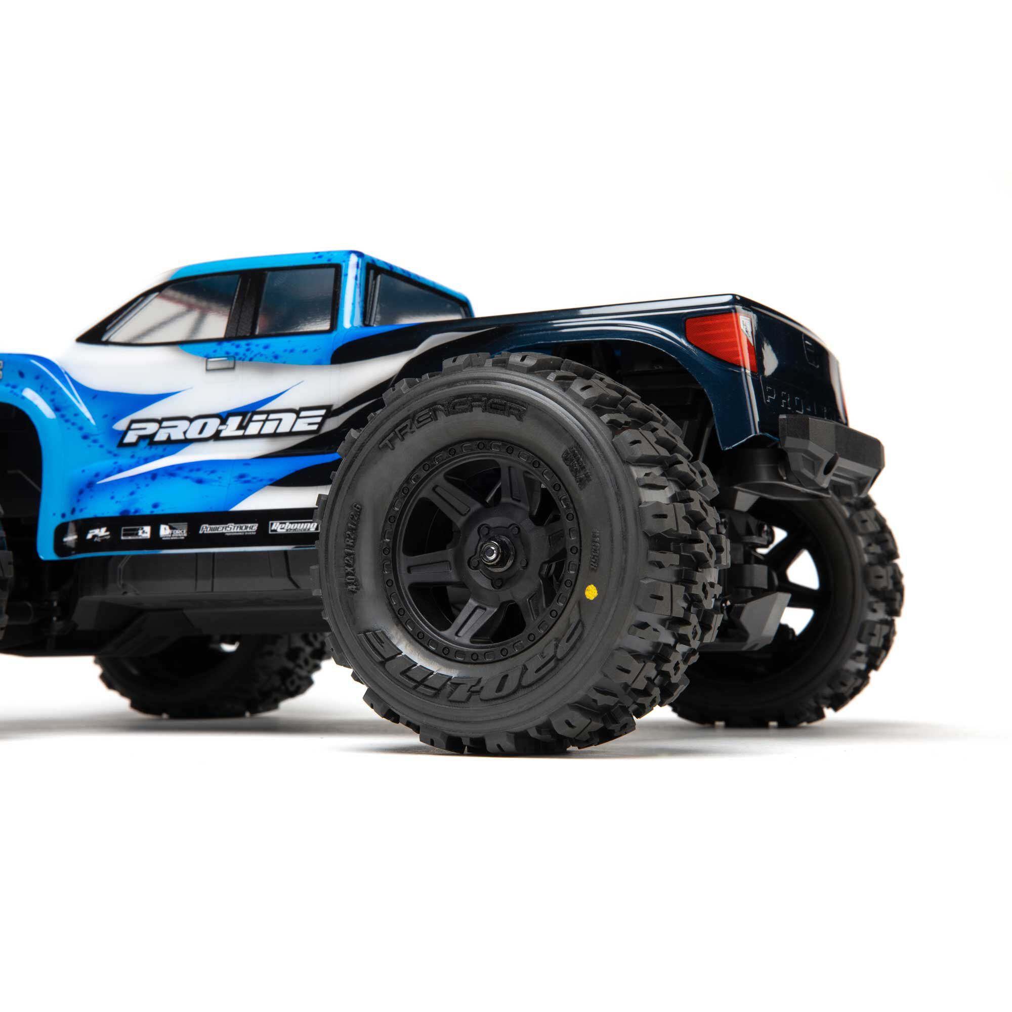 1/16 Trencher Front/Rear Tires Mounted Desperado 2.0 Wheels,-6