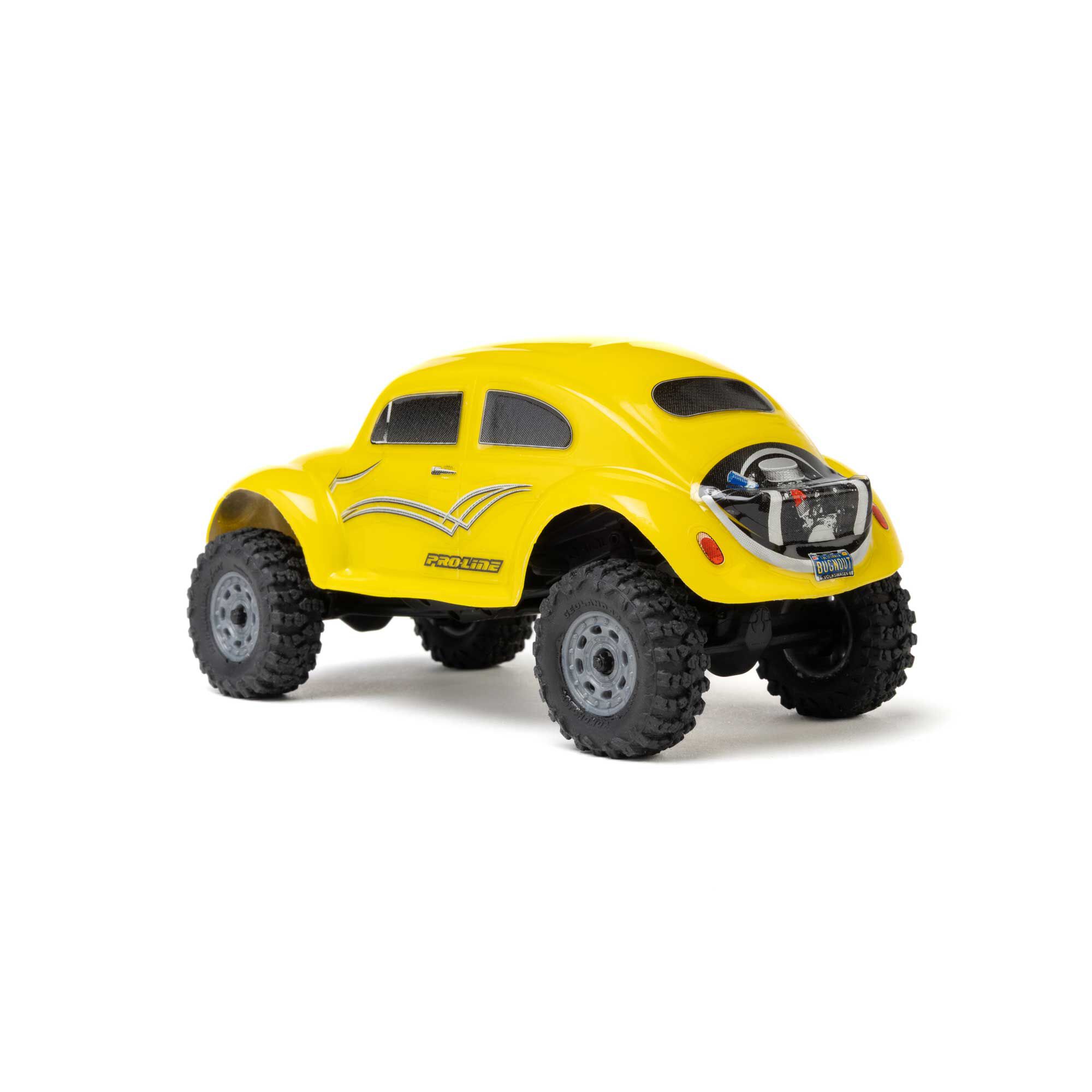 1/30 Pre-Cut Volkswagen Bug Body, Yellow: Axial SCX30-5