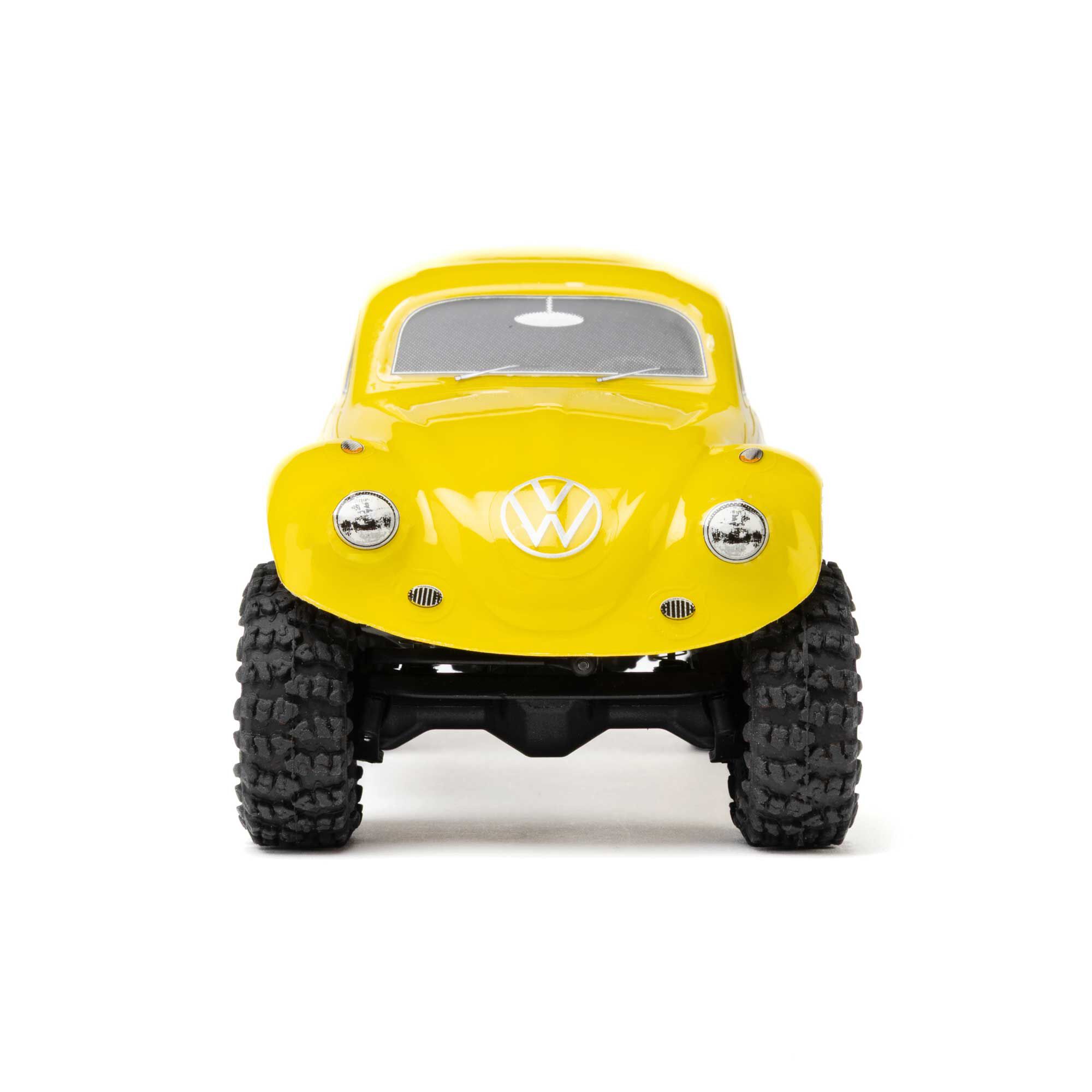 1/30 Pre-Cut Volkswagen Bug Body, Yellow: Axial SCX30-6
