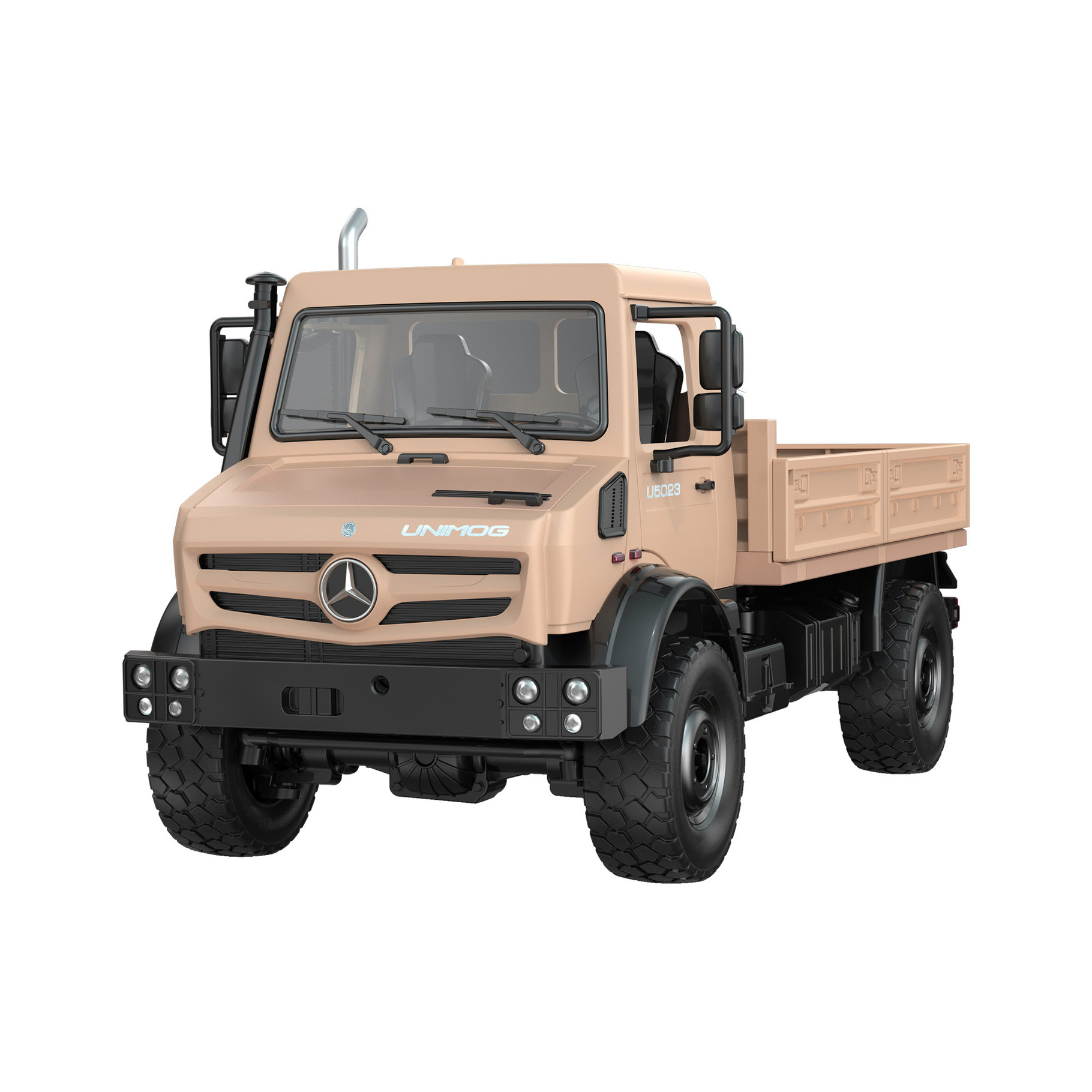 Double E Brown 1:14 RC Mercedes-Benz Unimog Crawler Pro