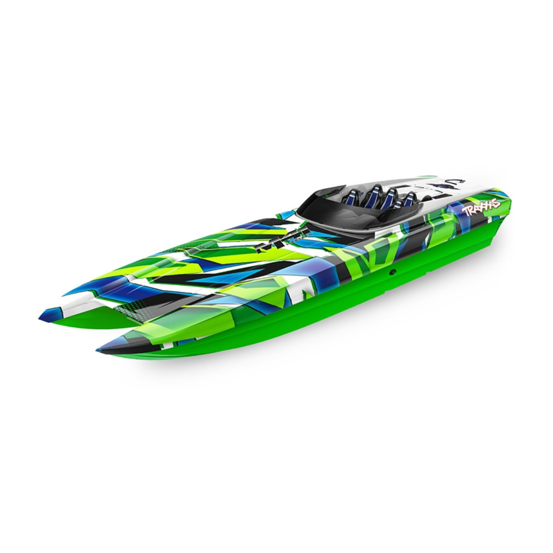 traxxas-dcb-m41-widebody-1-10-40in-brushless-electric-catamaran-race-boat-green