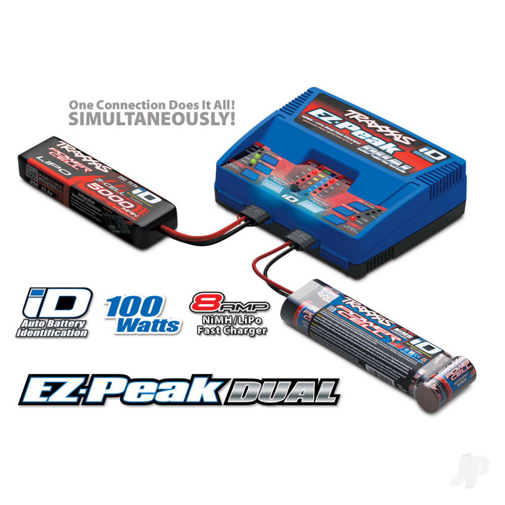 EZ-Peak Dual 100W NiMH/LiPo iD Charger-5