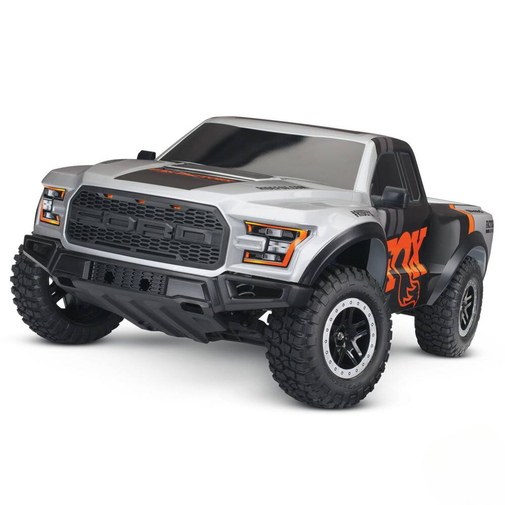 Traxxas FOX Ford F-150 Raptor 1:10 2WD RTR (+ TQ 2-ch, Titan 550, XL-5, 7-Cell NiMH, USB-C charger)