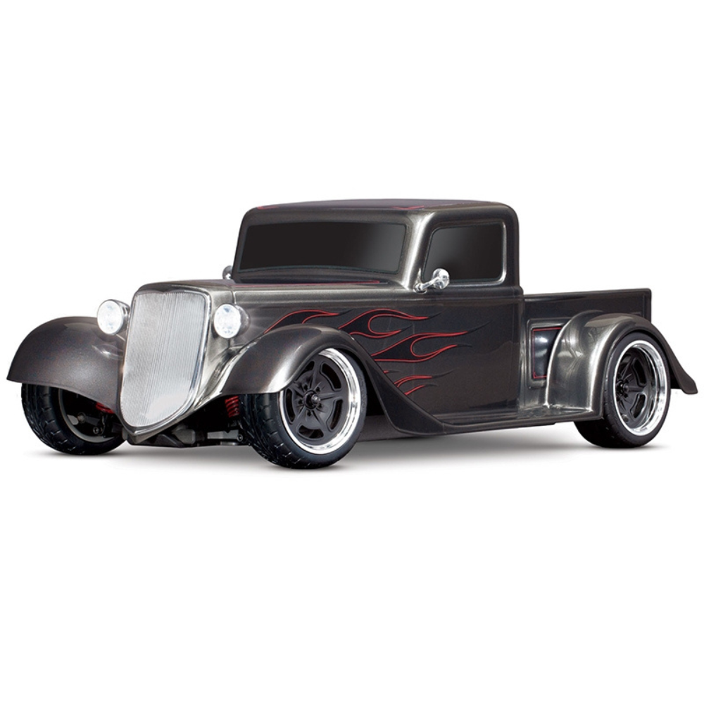 Factory Five '35 Hot Rod Truck 1:10 AWD Supercar, Graphite (+ TQ 2-ch, XL-5, Titan 550)